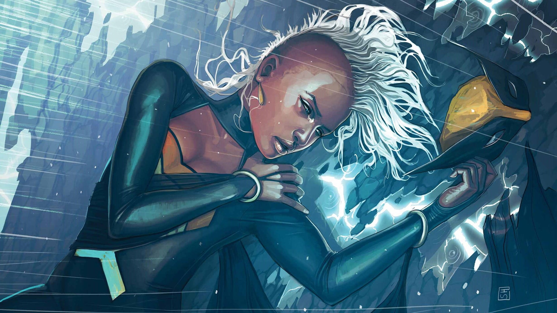 Storm X Men Digital Art