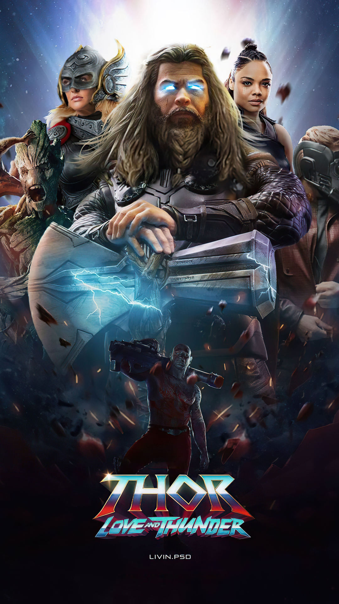 Marvel Thor Love And Thunder Movie Wallpapers - Wallpaper Cave