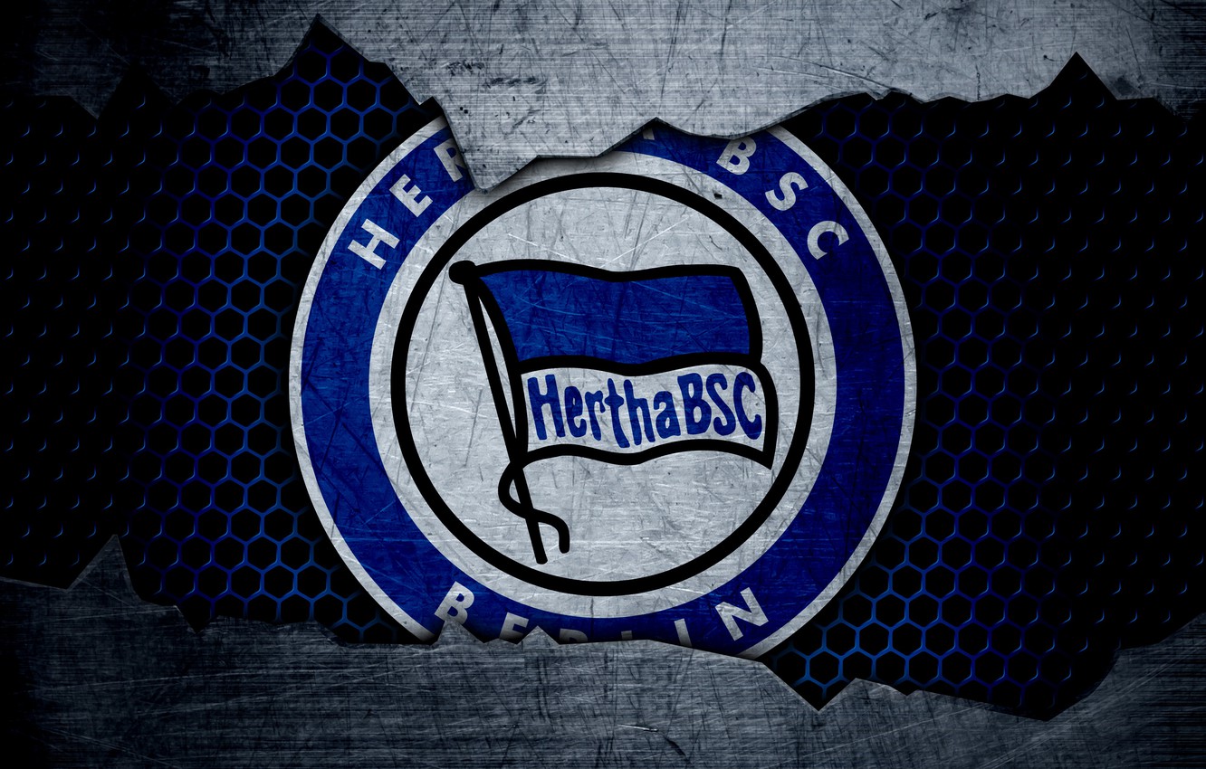 Wallpaper wallpaper, sport, logo, football, Hertha Berlin image for desktop, section спорт