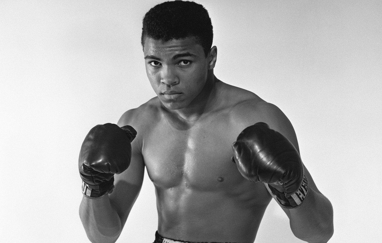 Wallpaper Muhammad Ali, boxing, legend boxer, Cassius Marcellus Clay Jr image for desktop, section мужчины