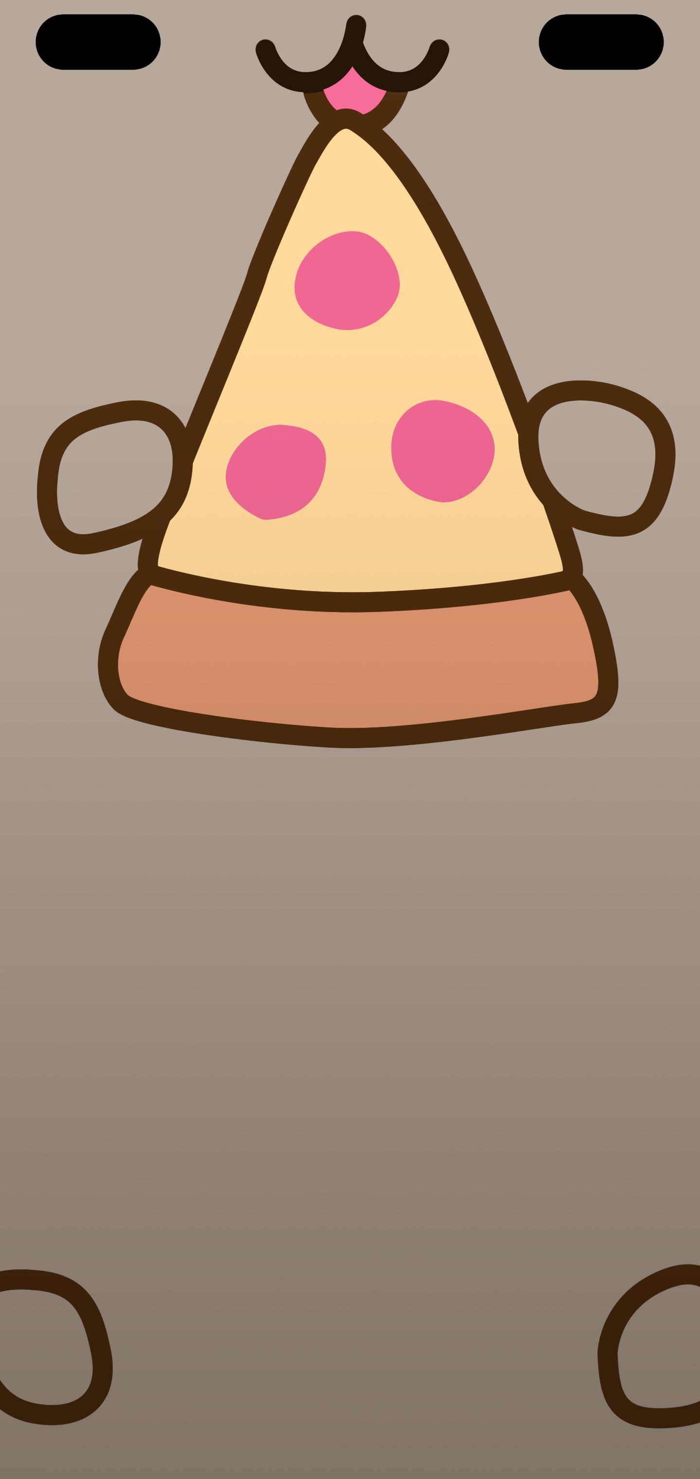 My brother made a Pusheen wallpaper for S10+