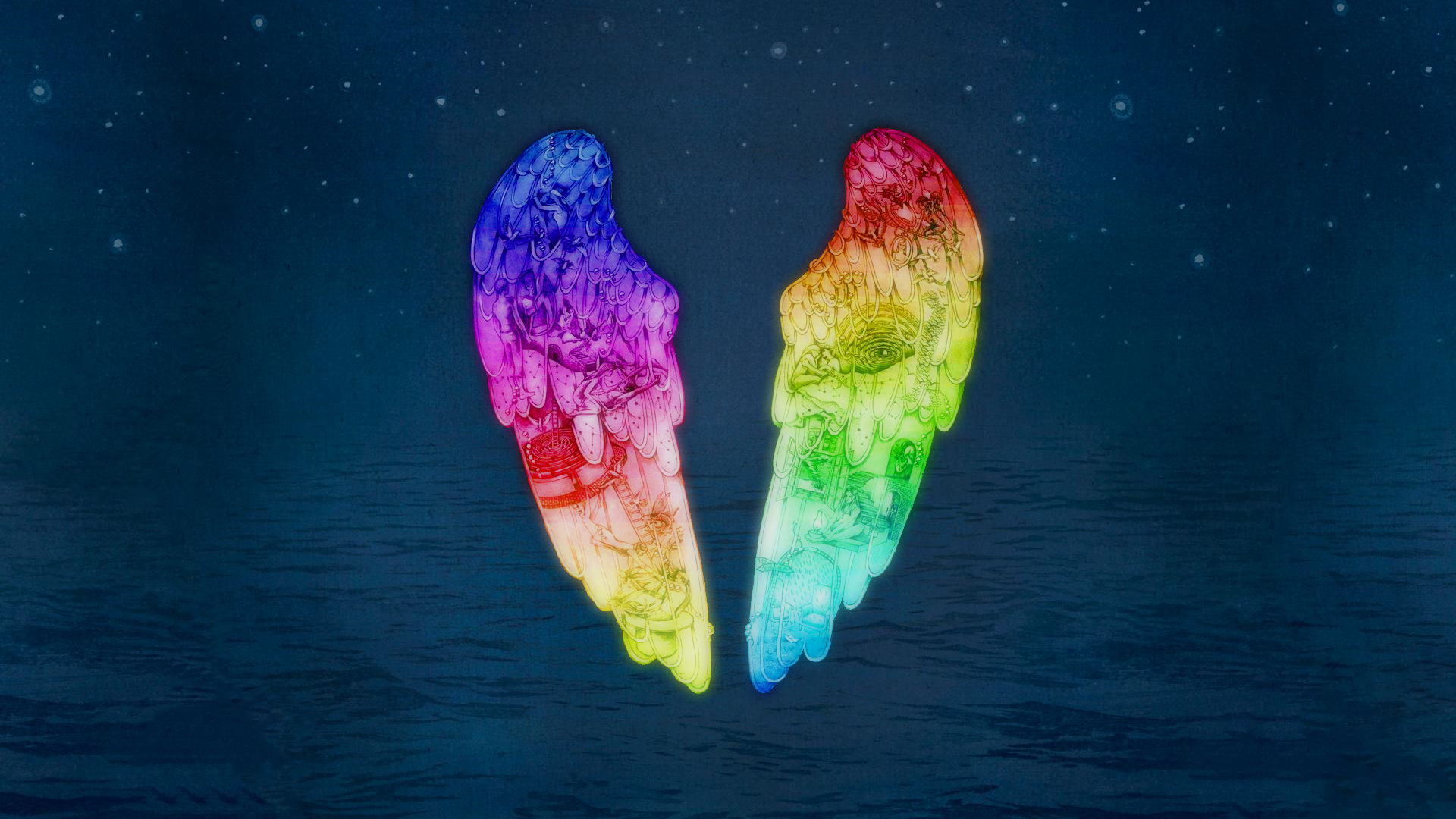 coldplay paradise background