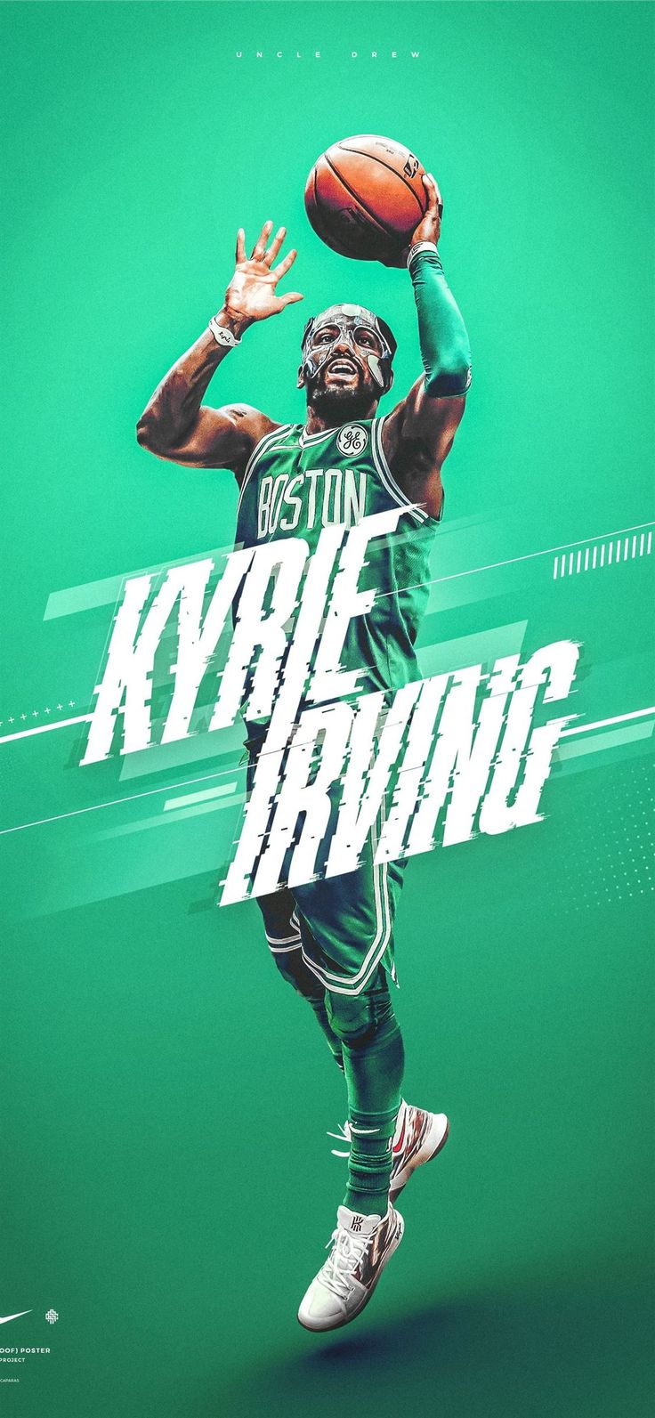 Nike #KyrieIrving #SportCelebrity #BasketballCelebrity #UnitedStates #iPhone11Wallpaper. Kyrie irving, Irving wallpaper, Nike wallpaper