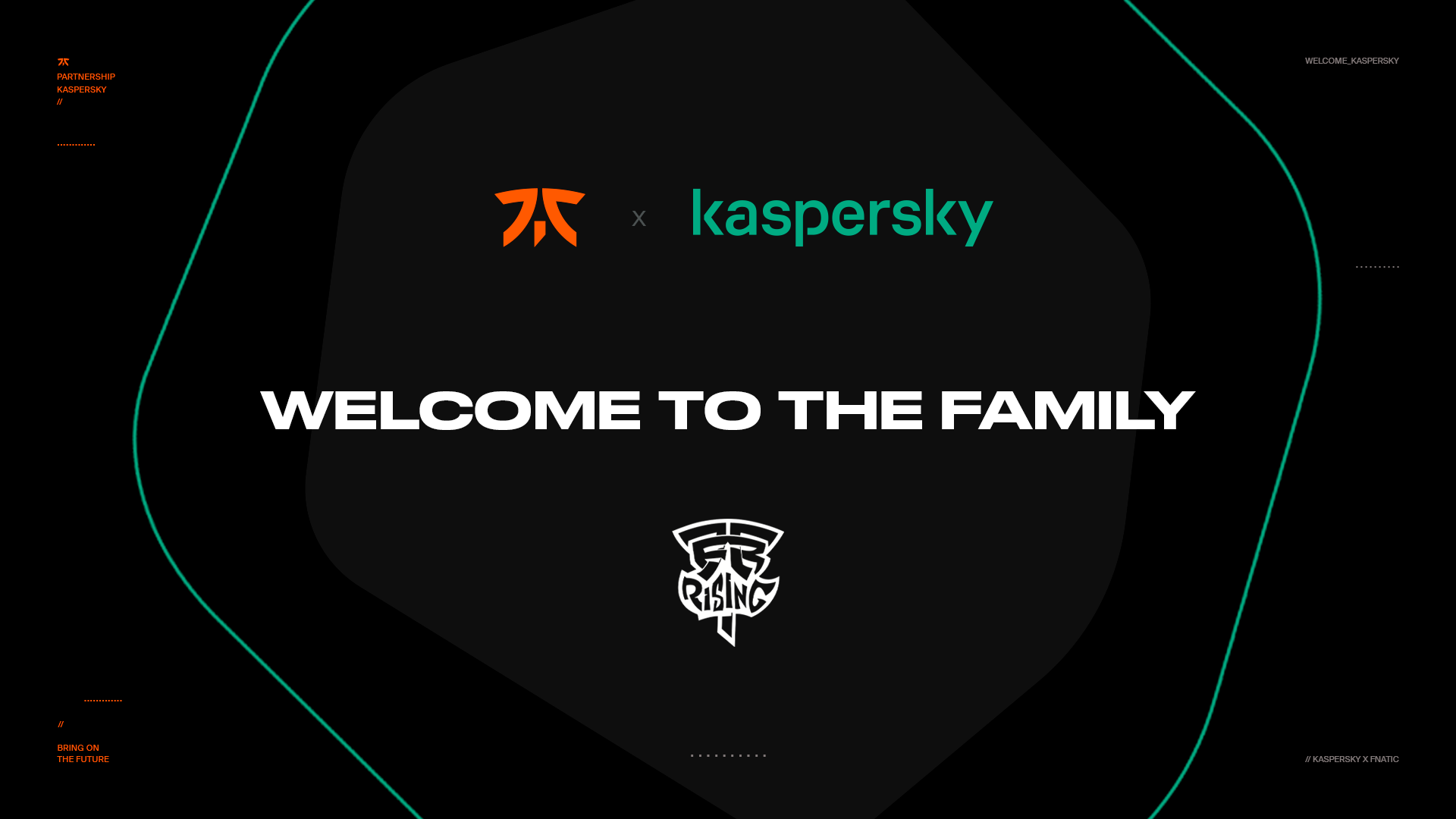 Fnatic unveils global partnership with Kaspersky