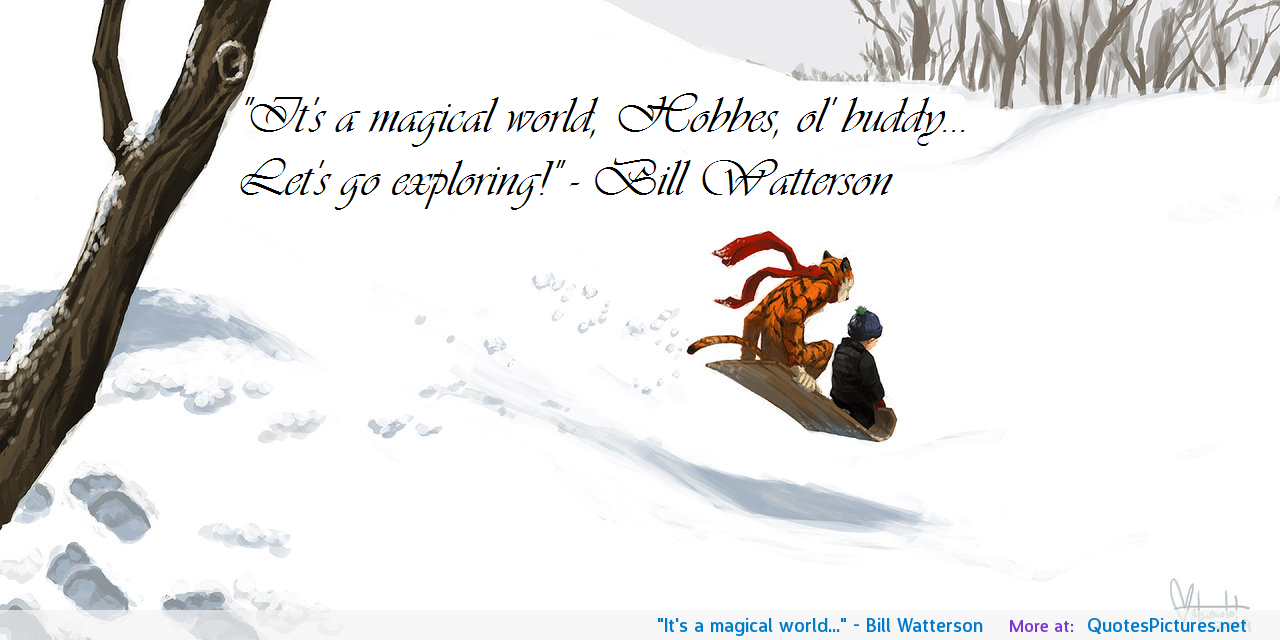 Bill Watterson Quotes Wallpapers Wallpaper Cave