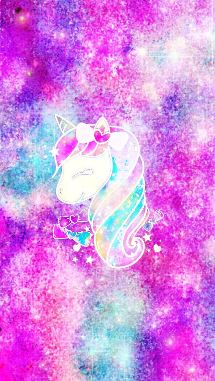 Cute Unicorn Galaxy, sticker background by me, #wallpaper # background. Unicorn wallpaper cute, Mermaid wallpaper background, Gold unicorn wallpaper