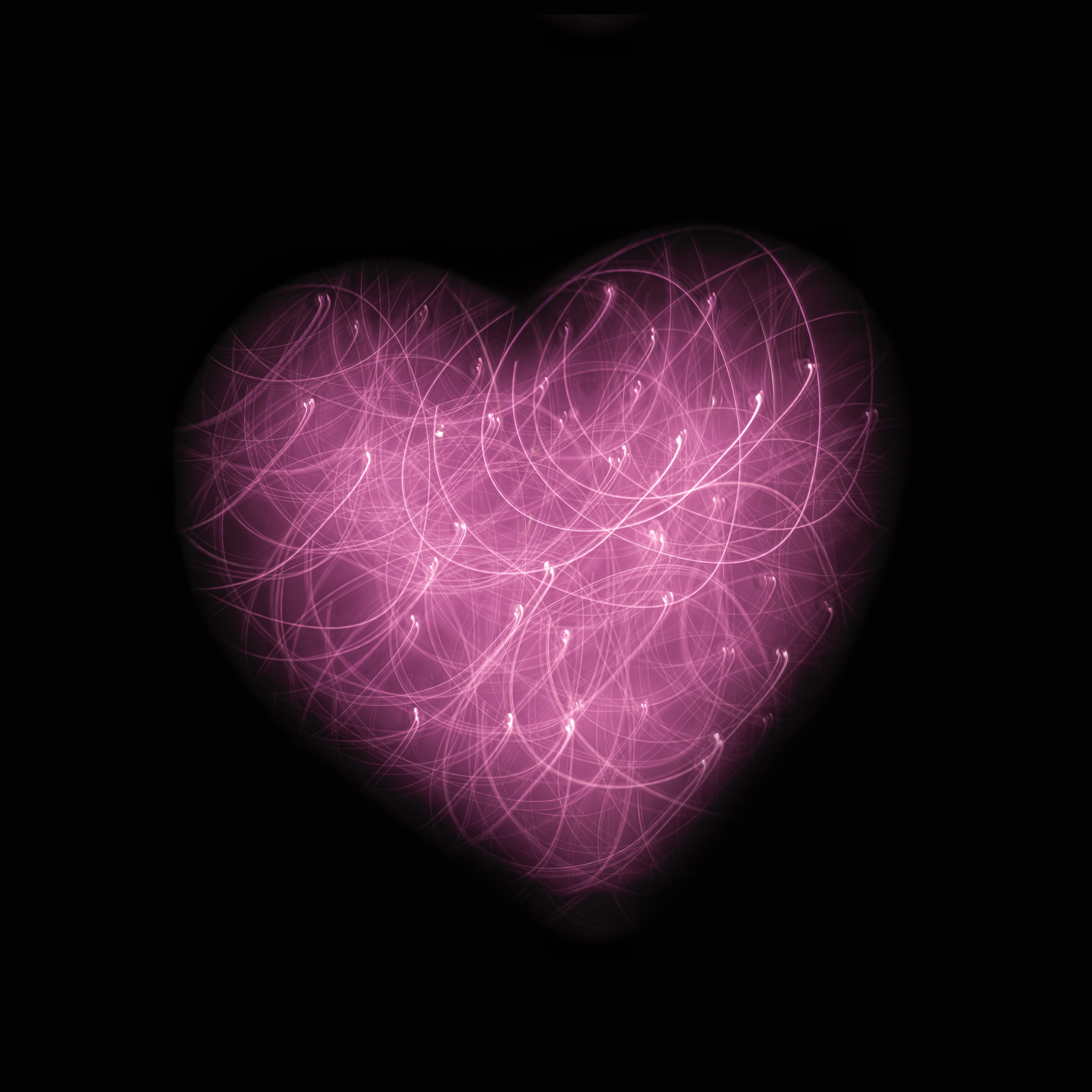 Download Pink heart, abstraction wallpaper, 2248x iPad Air, iPad Air iPad iPad iPad mini iPad mini 3