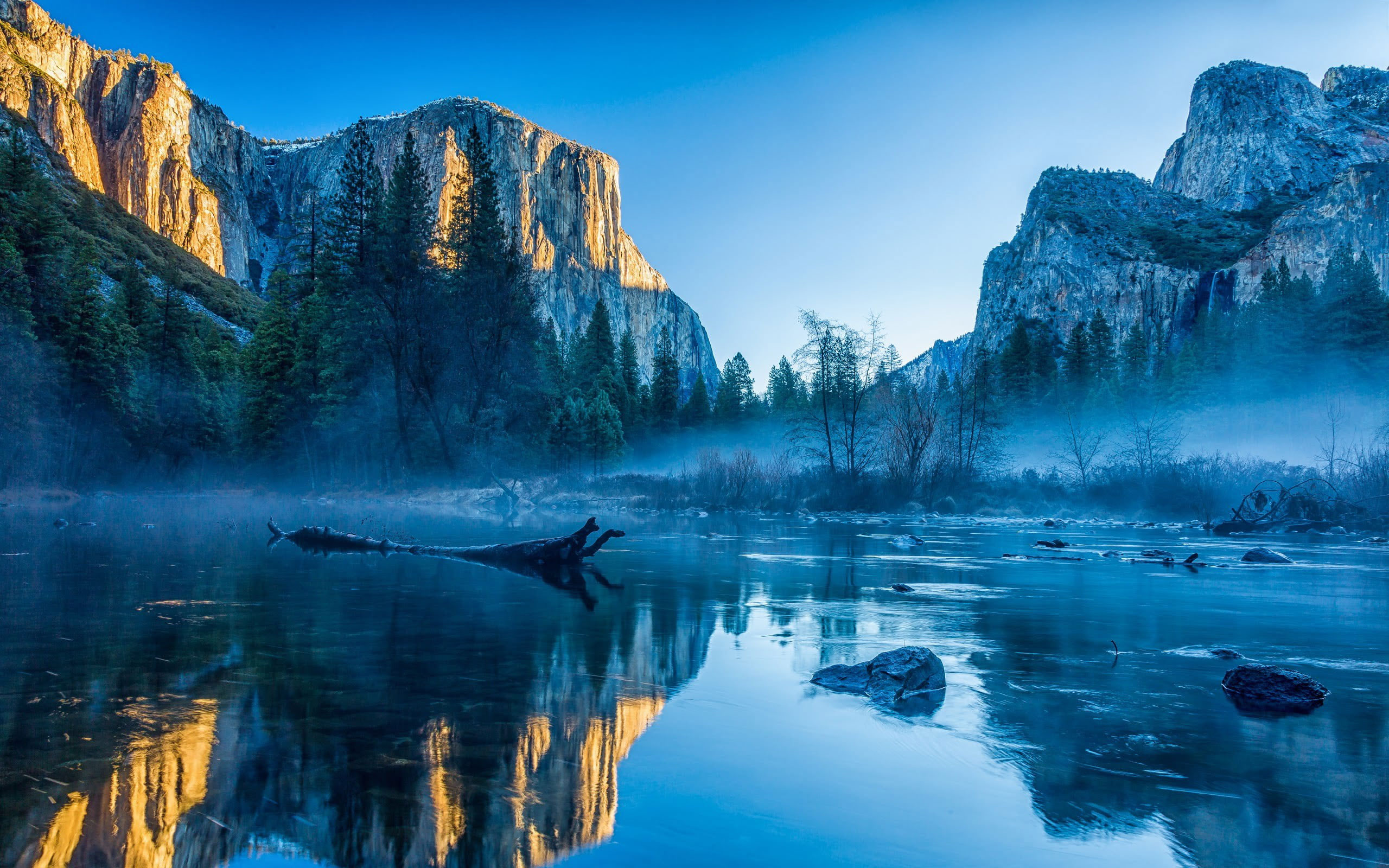 Body Of Water, Yosemite National Park, USA, Yosemite Valley, California