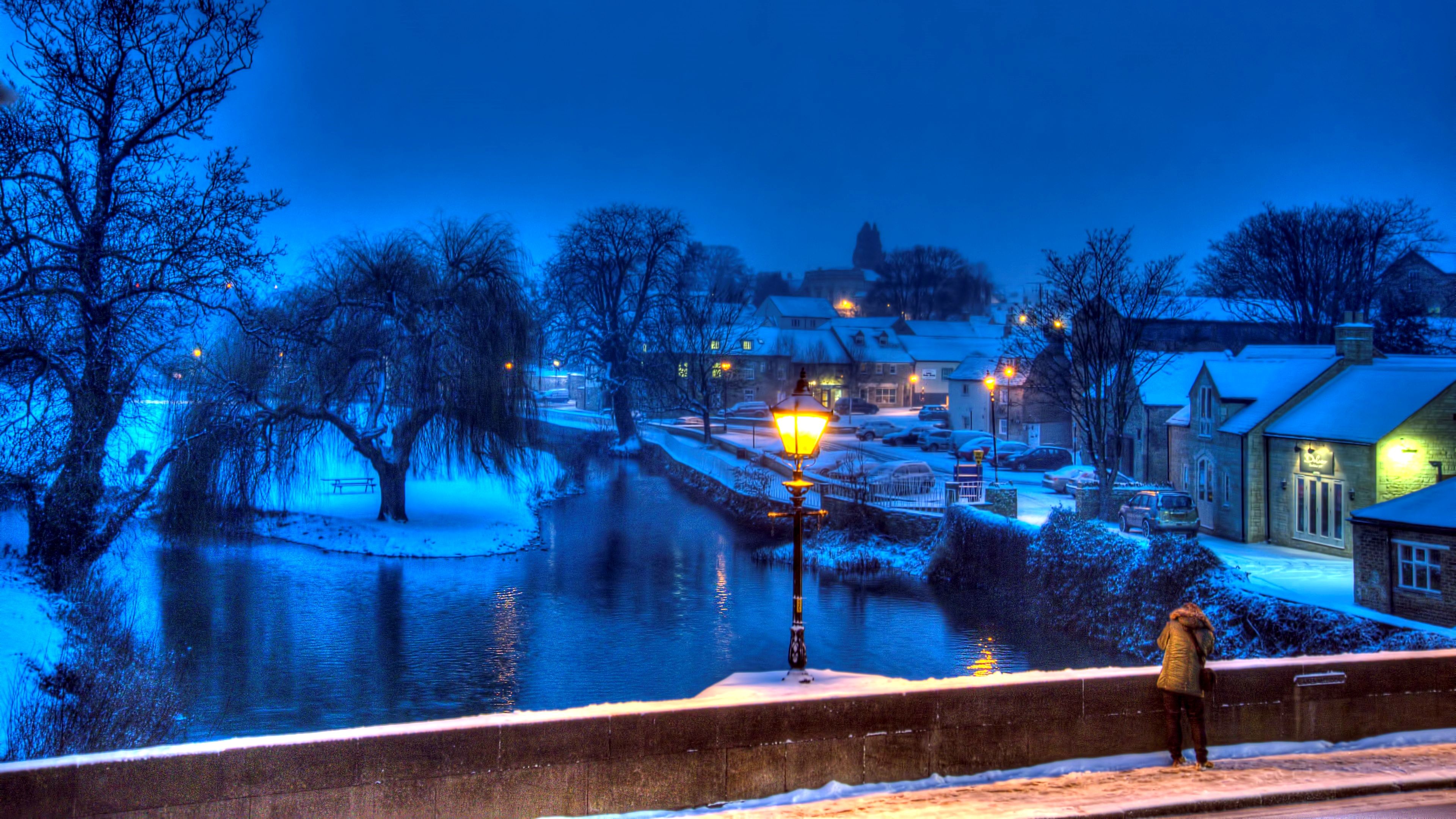 Wallpaper 4K Winter Trick. Winter wallpaper, Winter wallpaper hd, Winter desktop background