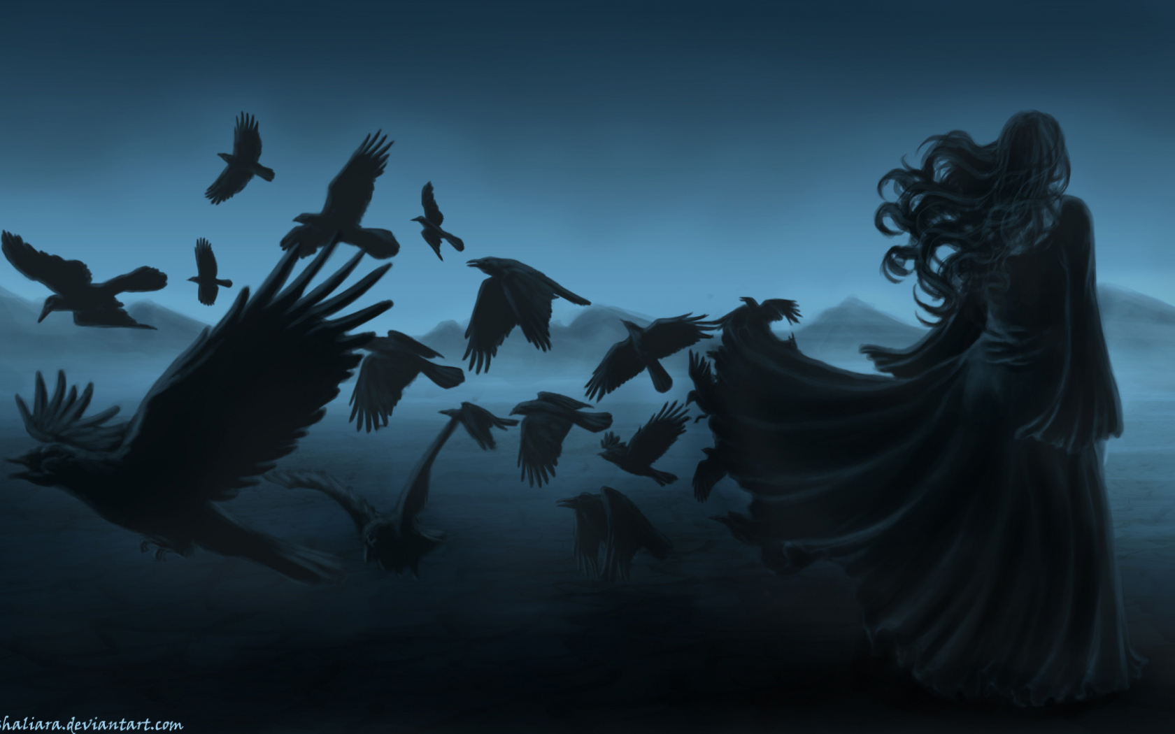 Free download dark horror gothic women raven poe birds art mood wallpaper background [1920x1080] for your Desktop, Mobile & Tablet. Explore Dark Art Wallpaper. Free Dark Wallpaper, Gothic Art