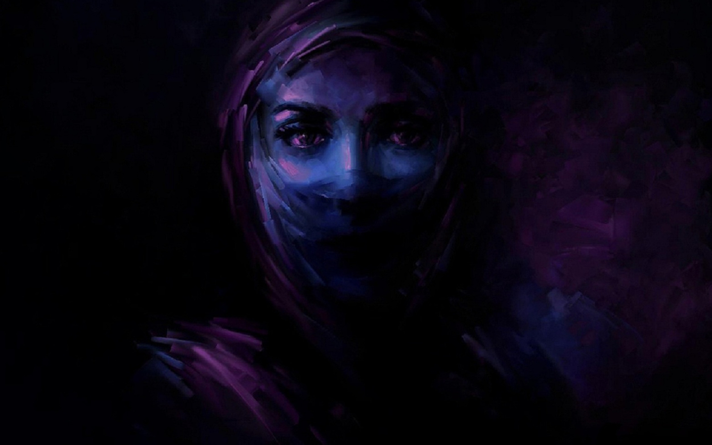 Dark Woman Wallpaper