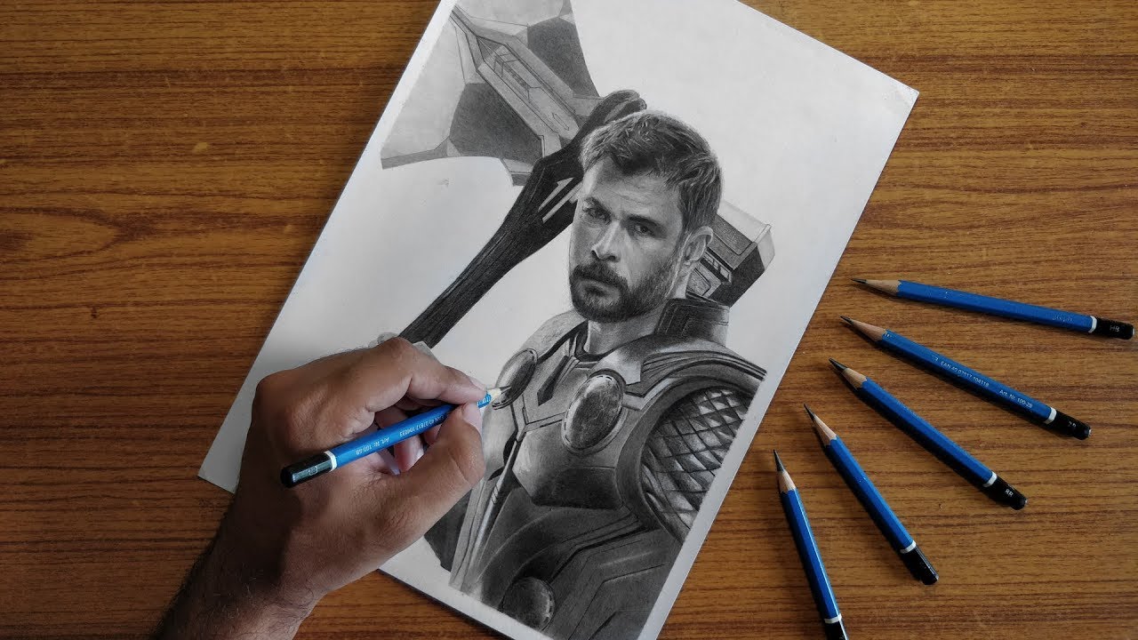 Drawing Thor