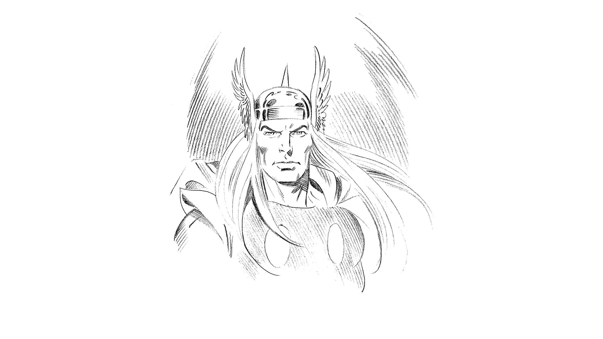 Drawing of Thor-Avengers-Marvel - video Dailymotion