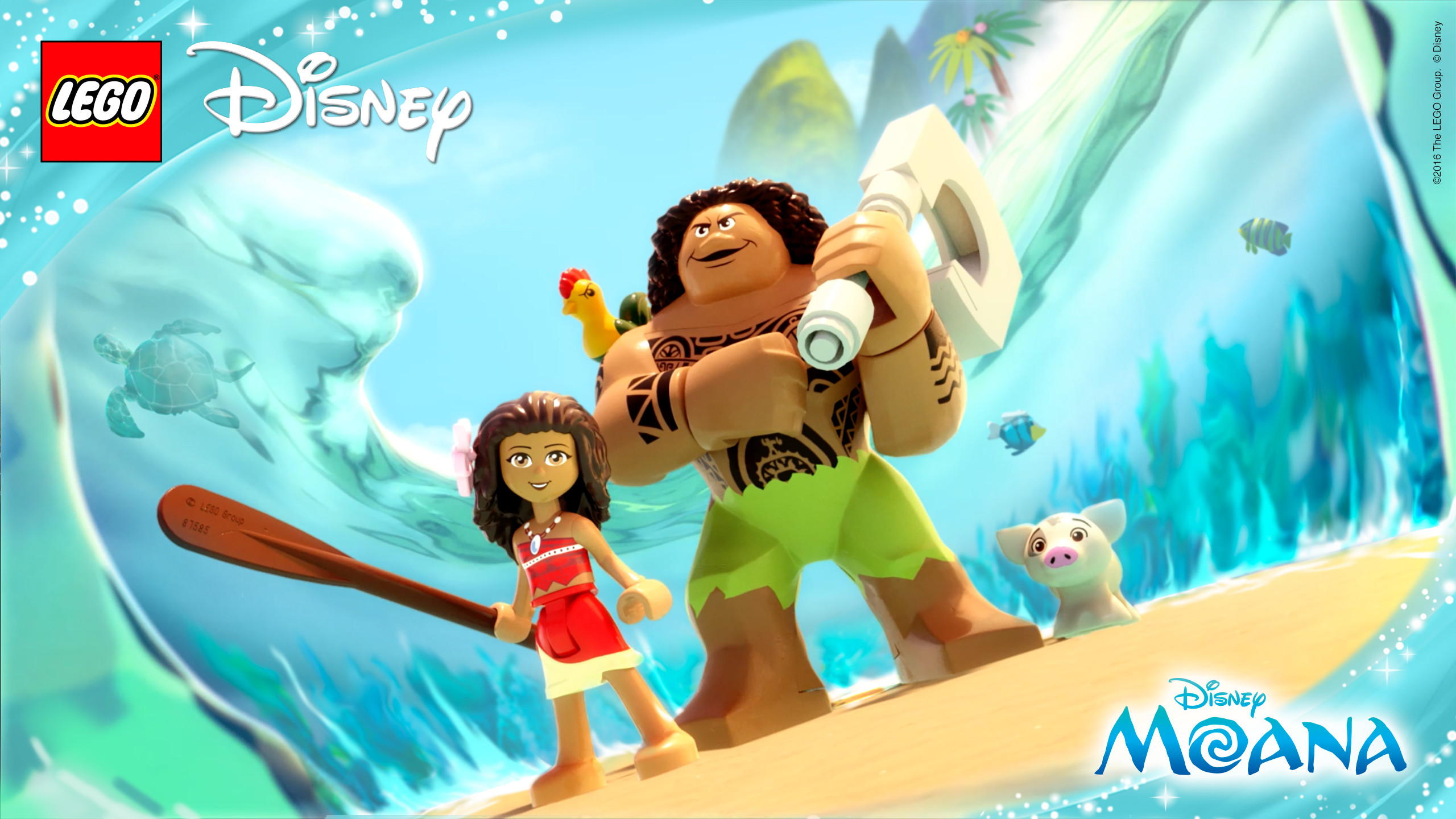 Moana On Digital HD Disney Video Game Wallpaper & Background Download