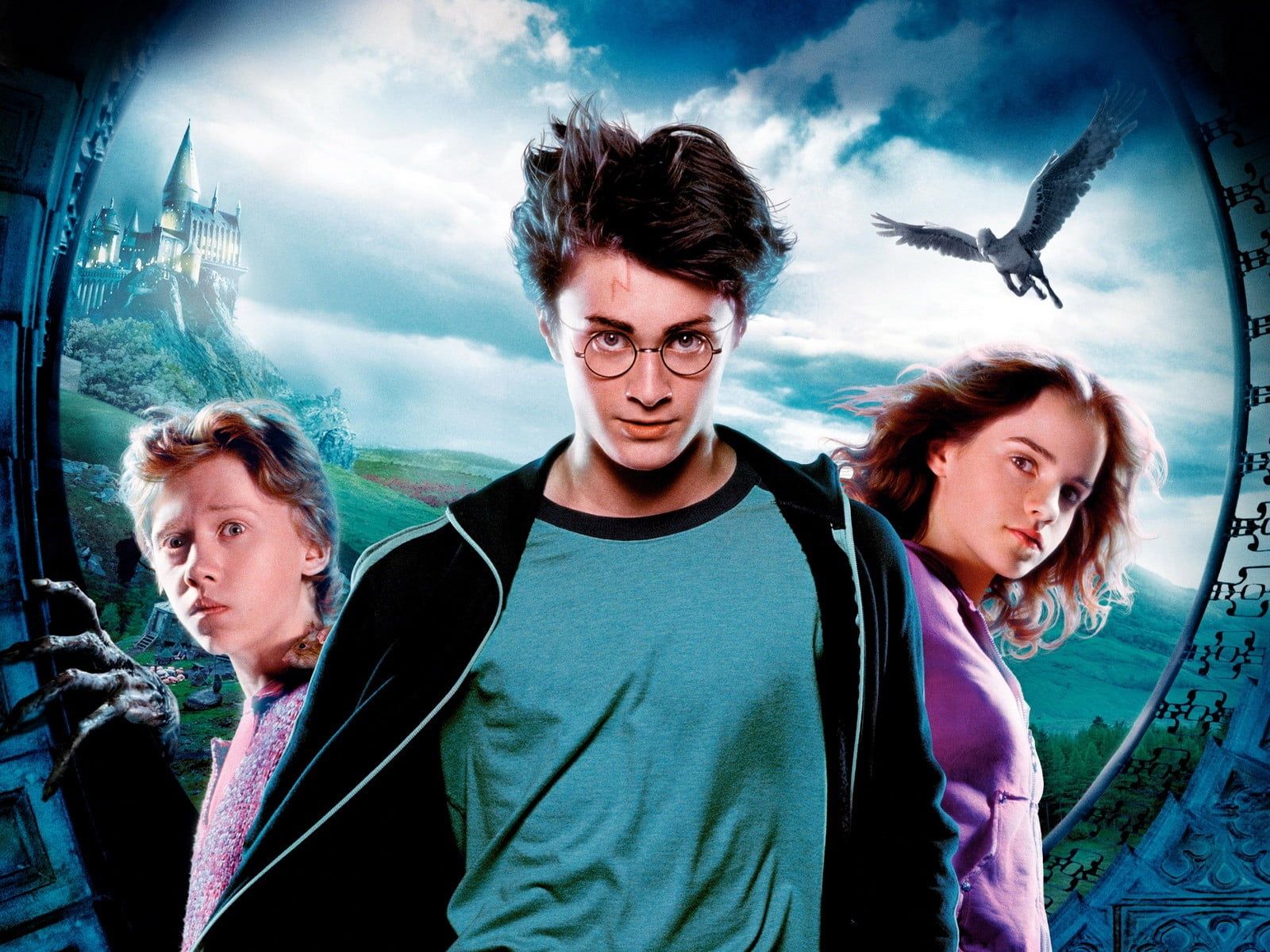 Harry potter and the prisoner of azkaban Harry potter Ron weasley Hermione granger Daniel radcl. Harry potter trivia quiz, Harry potter movies, Harry potter facts