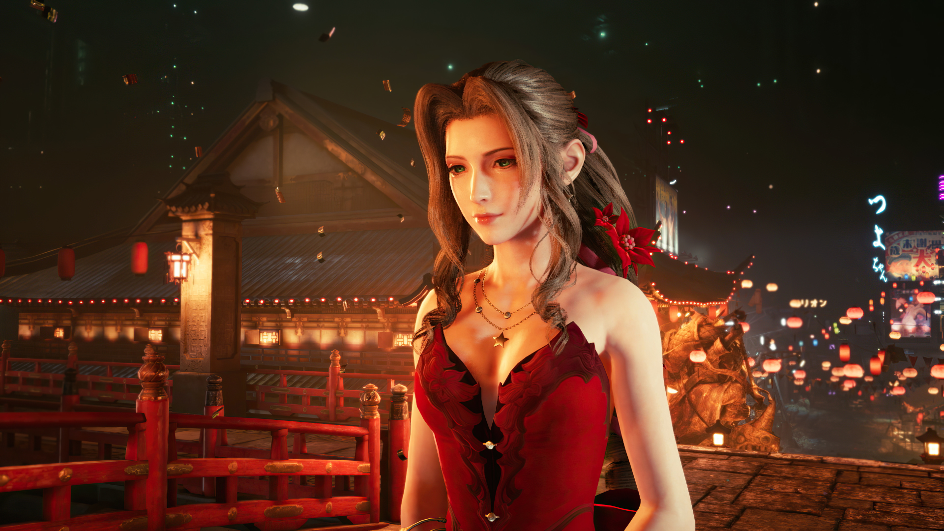 4K Ultra HD Aerith Gainsborough Wallpaper and Background Image