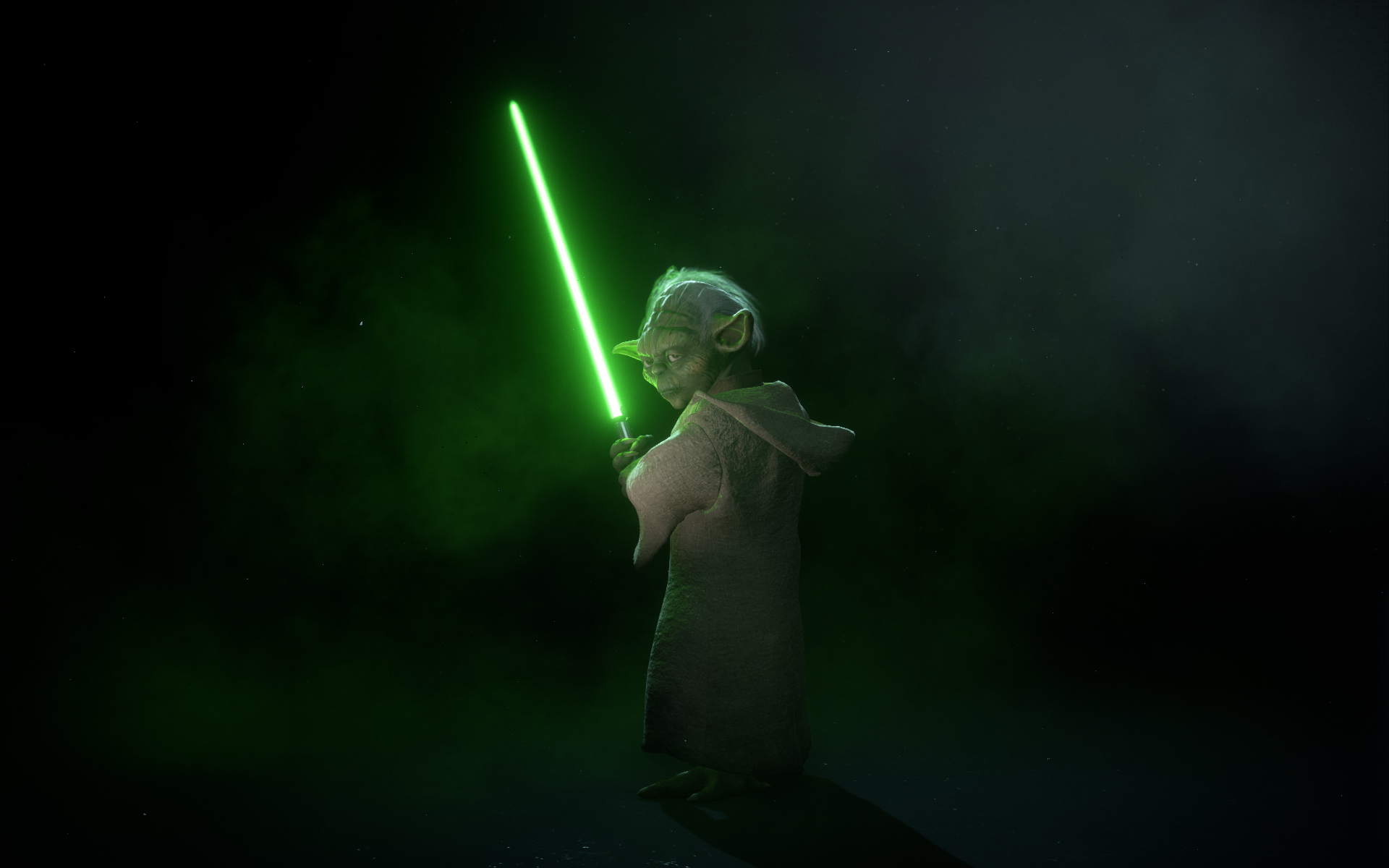 green Lightsaber HD Wallpapers  Desktop and Mobile Images  Photos