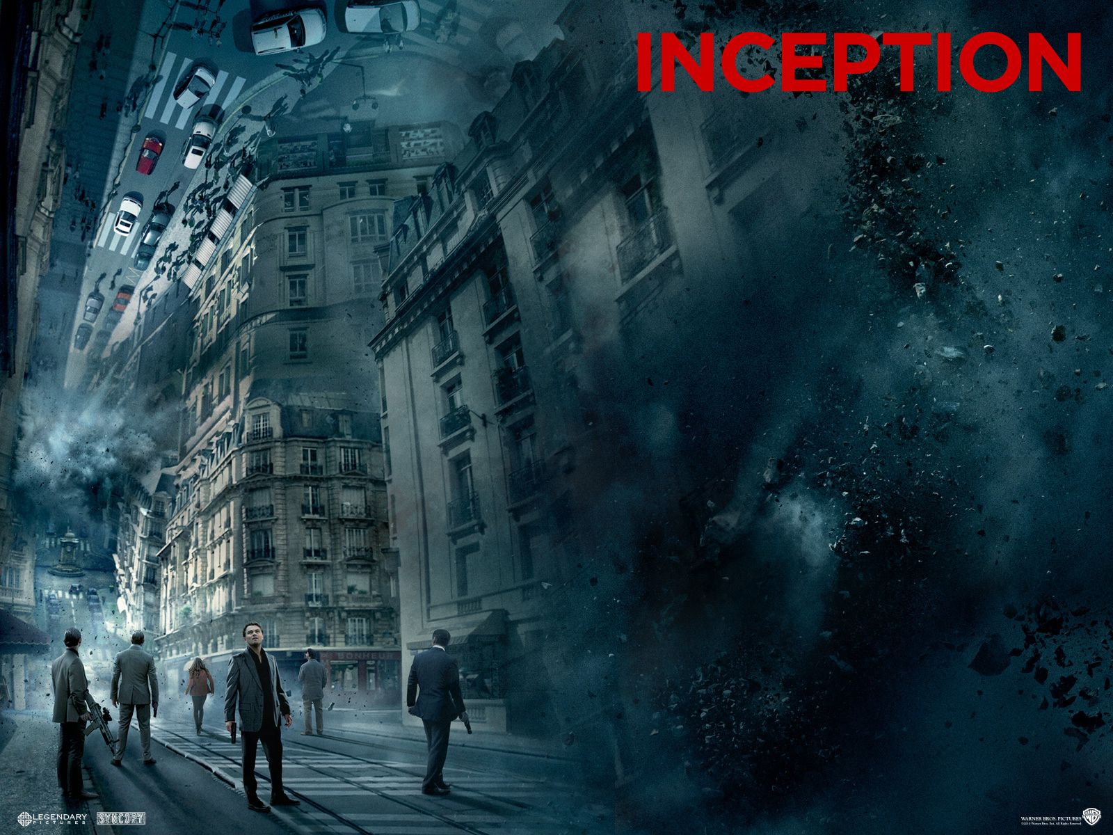 great movie that you have to think through. Inception movie, Movie wallpaper, Widescreen wallpaper