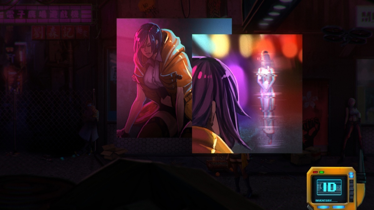 Sense: A Cyberpunk Ghost Story PC Screens and Art Gallery