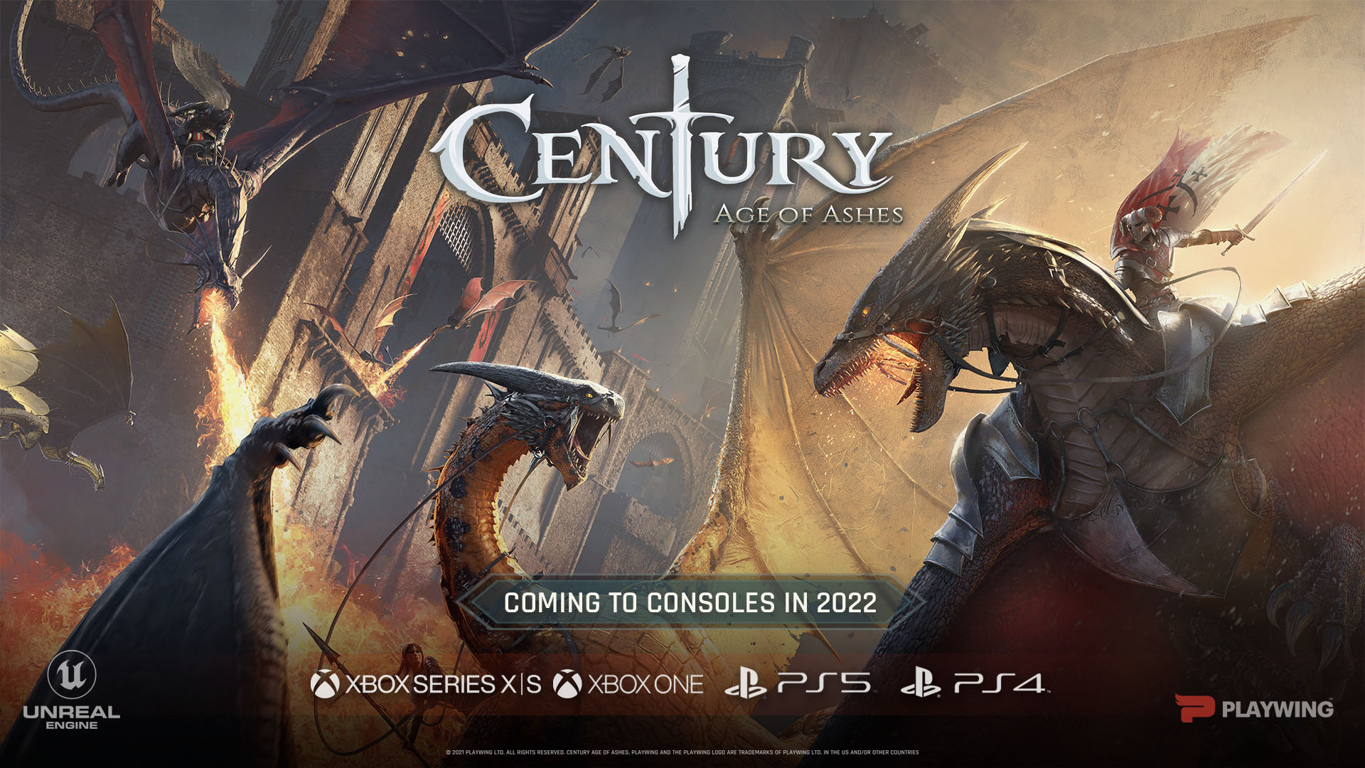 Century: Age of Ashes coming to PS5, Xbox Series, PS4, Xbox One, and mobile in 2022