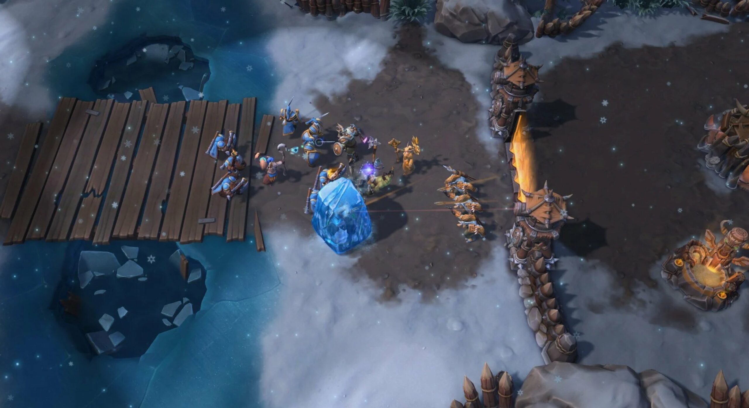 After overwhelming fan feedback, Blizzard removed the climate mechanic from Heroes of the Storm