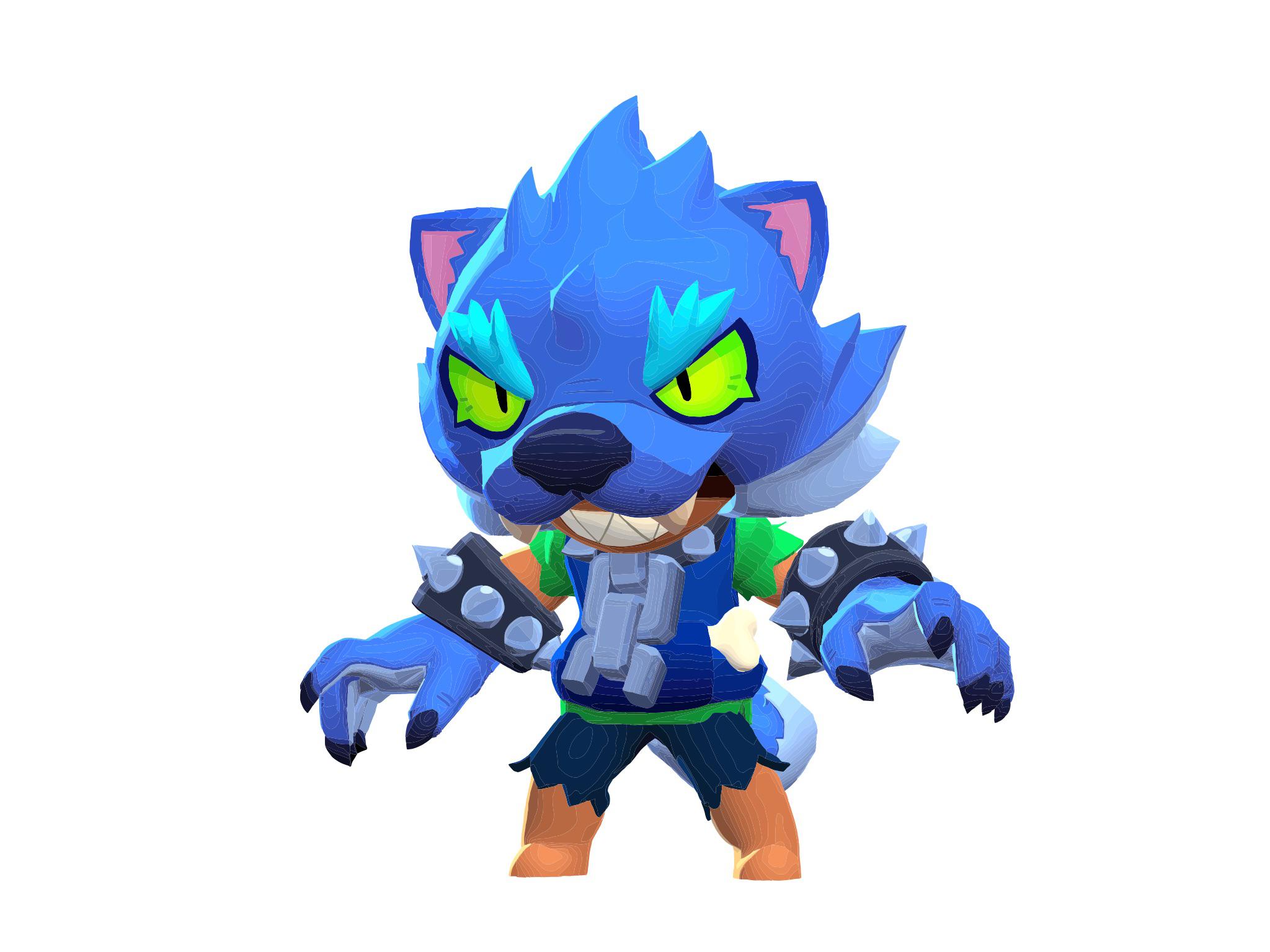 Here's a drawing of werewolf Leon for those who are waiting for him to appear in shop!