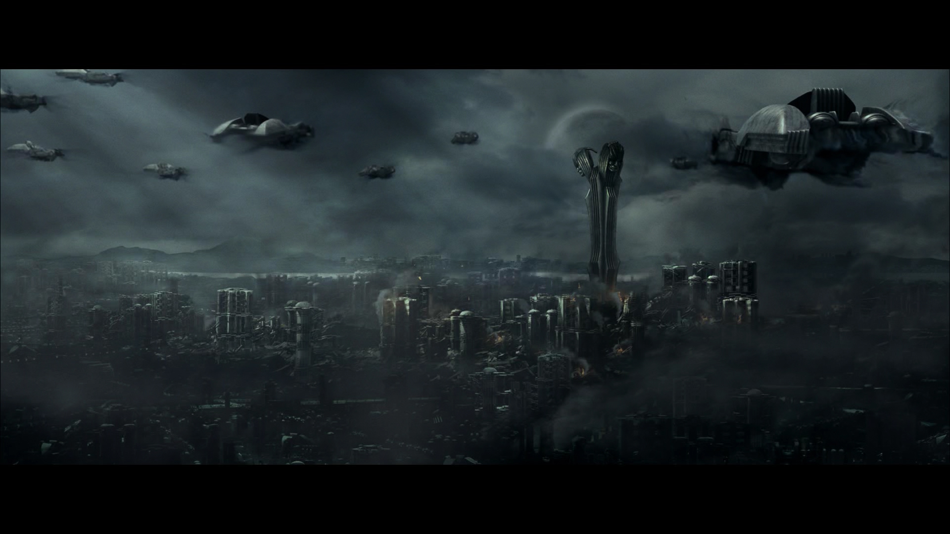 chronicles, Of, Riddick, Sci fi, Apocalyptic, Spaceship, City, Dark Wallpaper HD / Desktop and Mobile Background