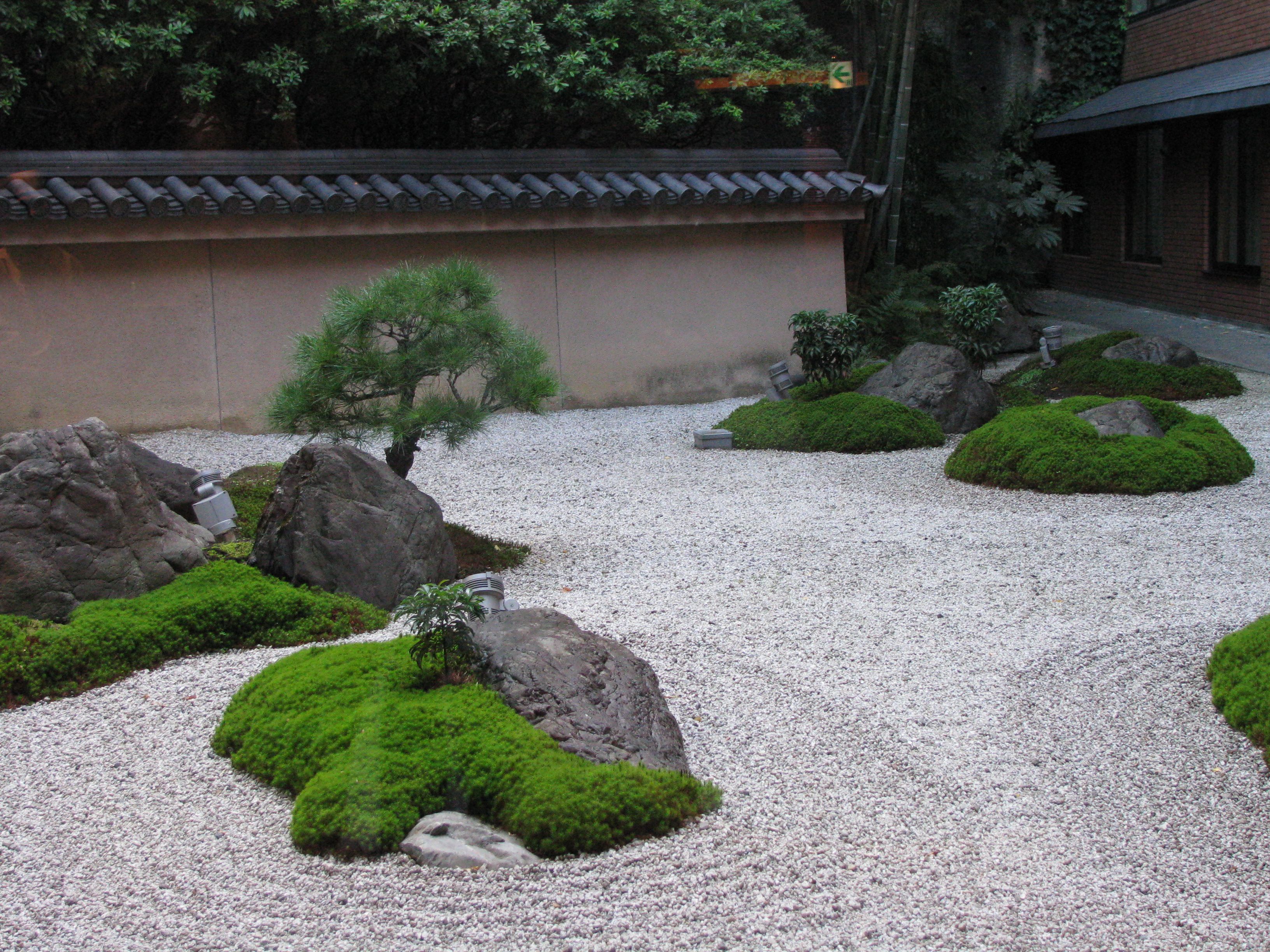 Free photo: Japanese Rock Garden, Garden, Japanese