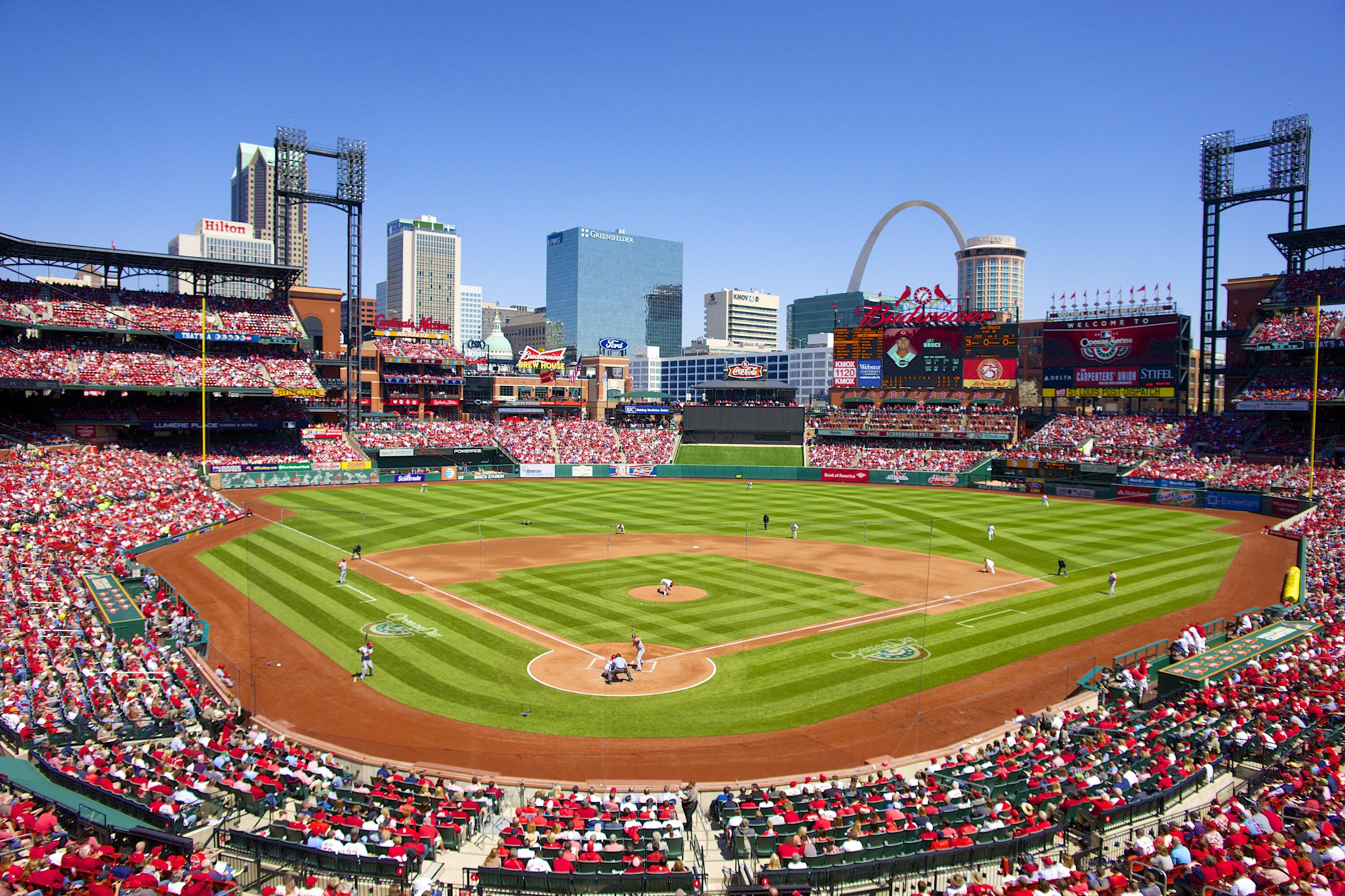 St. Louis Cardinals 8th Birthday, Busch Stadium! You've never looked better