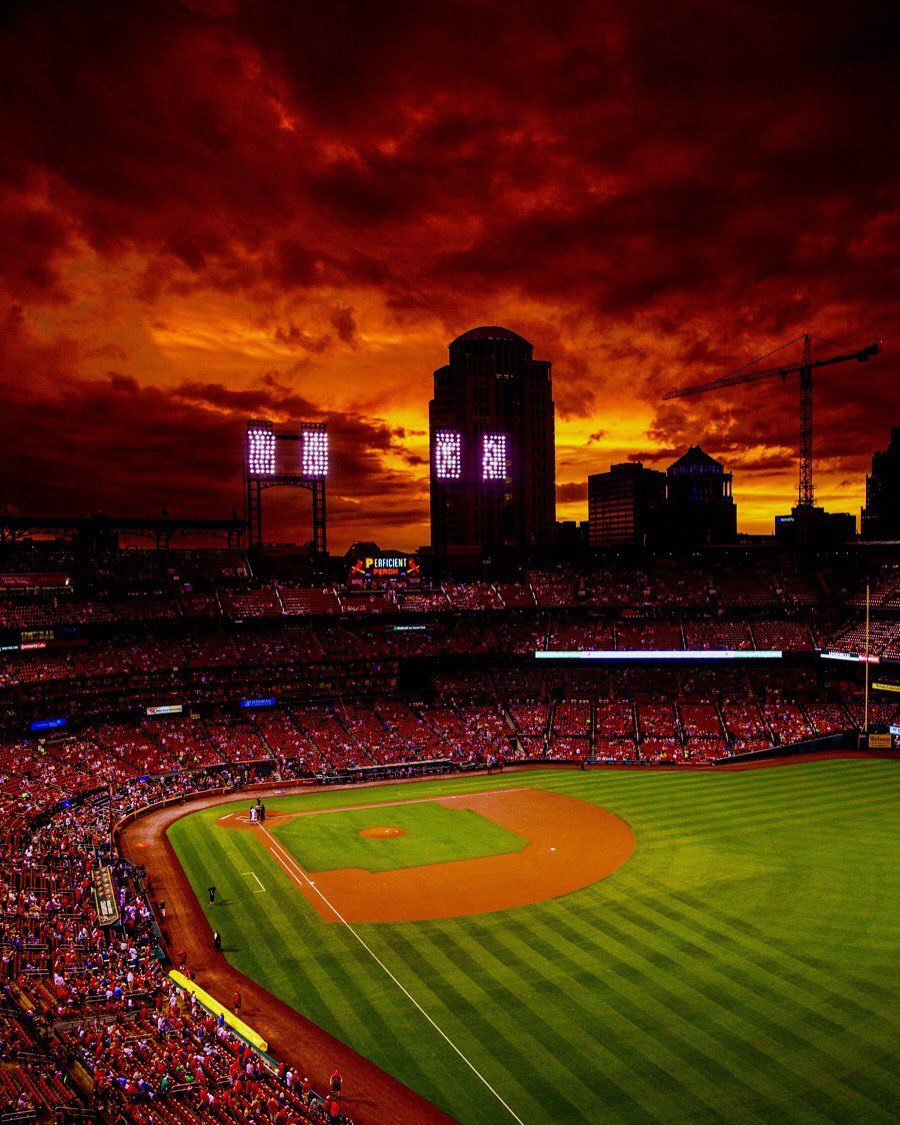 St. Louis Cardinals on Twitter. Baseball wallpaper, Field wallpaper, Stadium wallpaper