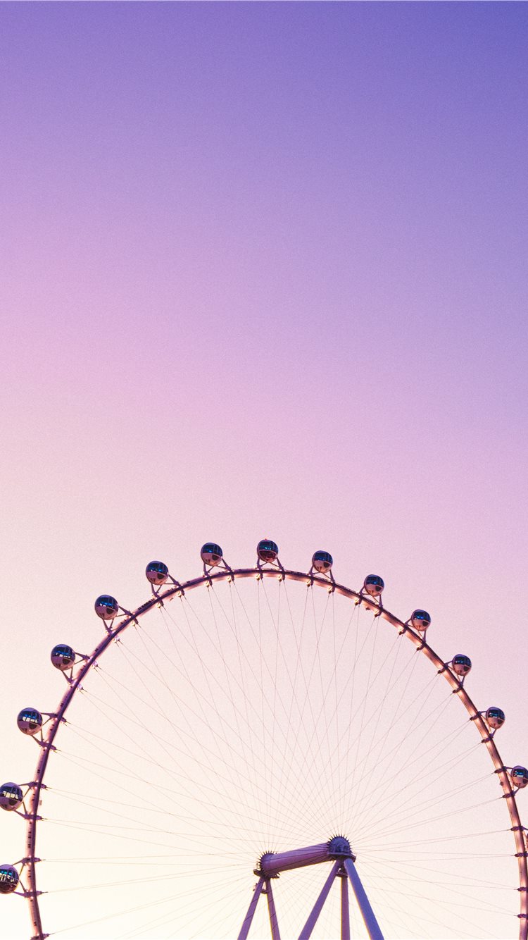 Ferris wheel iPhone 8 Wallpaper Free Download