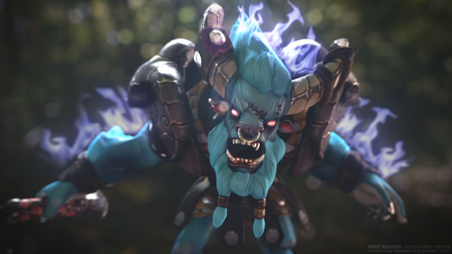 Spirit Breaker by lotsalote. Defense of the ancients, Breakers, Spirit