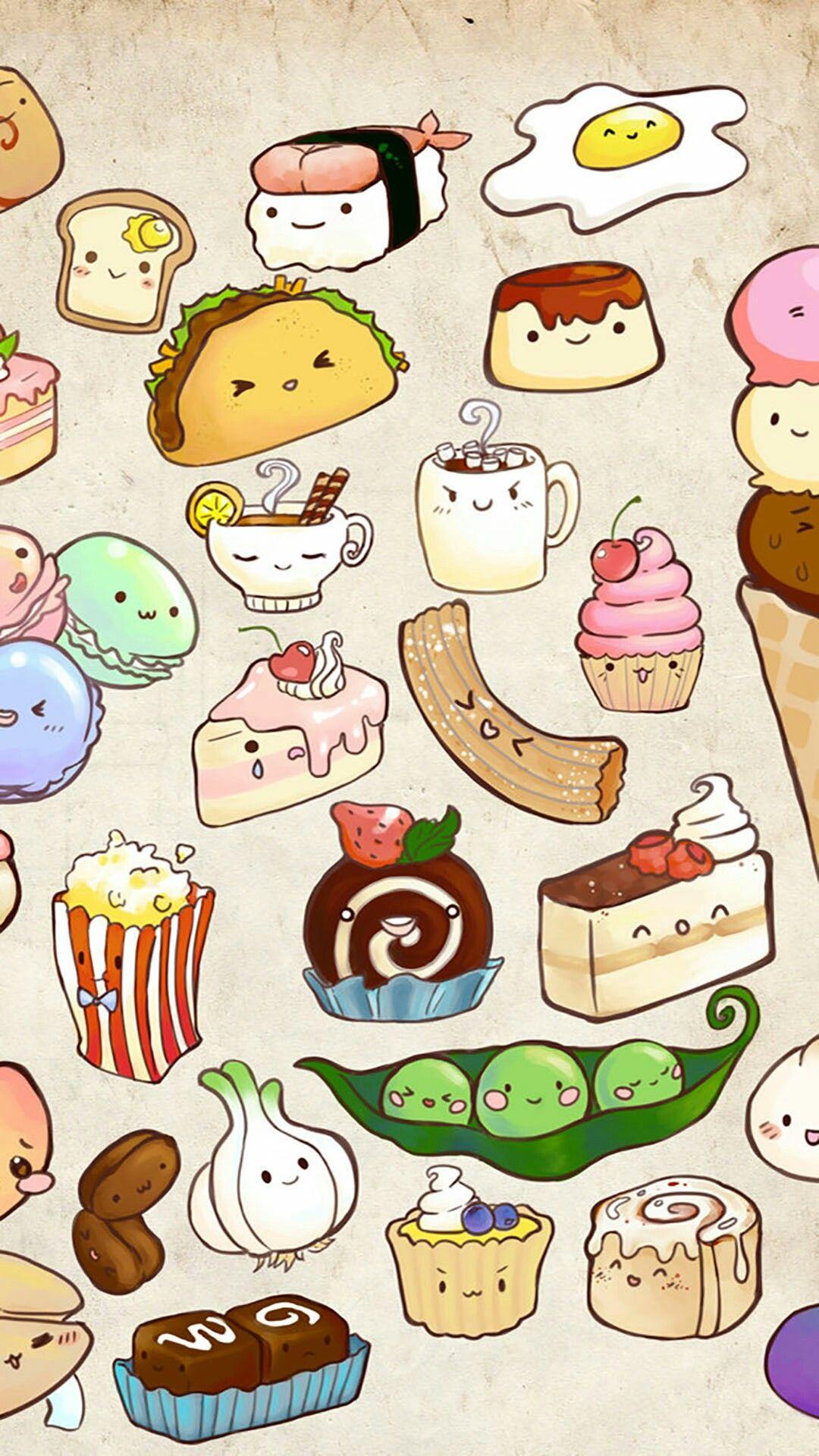 Free download Cute Anime Food Wallpaper Top Cute Anime Food Background [1080x1920] for your Desktop, Mobile & Tablet. Explore Food Wallpaper. Cute Food Wallpaper, Junk Food Wallpaper, Food Wallpaper