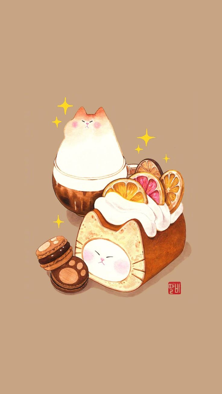 kawaii cute. Cute kawaii drawings, Cute food drawings, Food illustration art