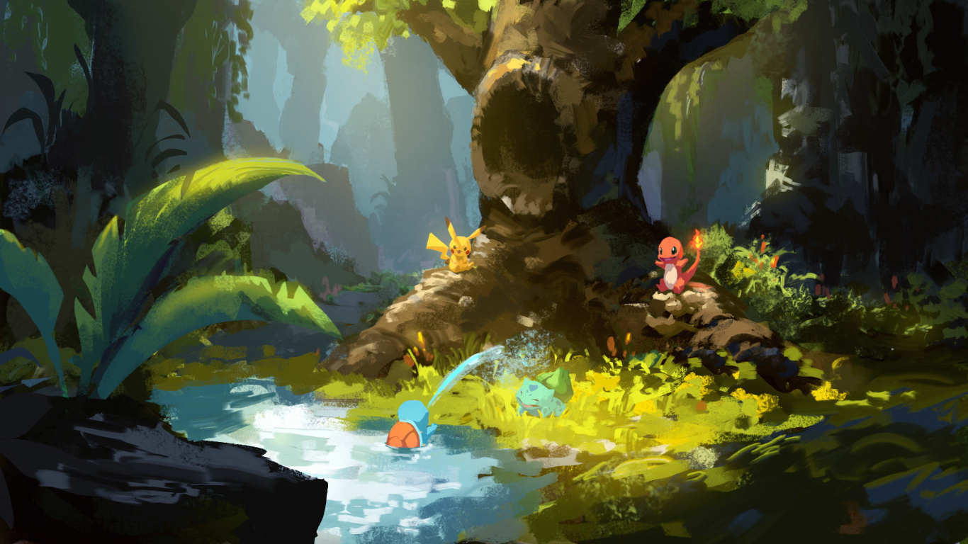 Pokemon Forest :v