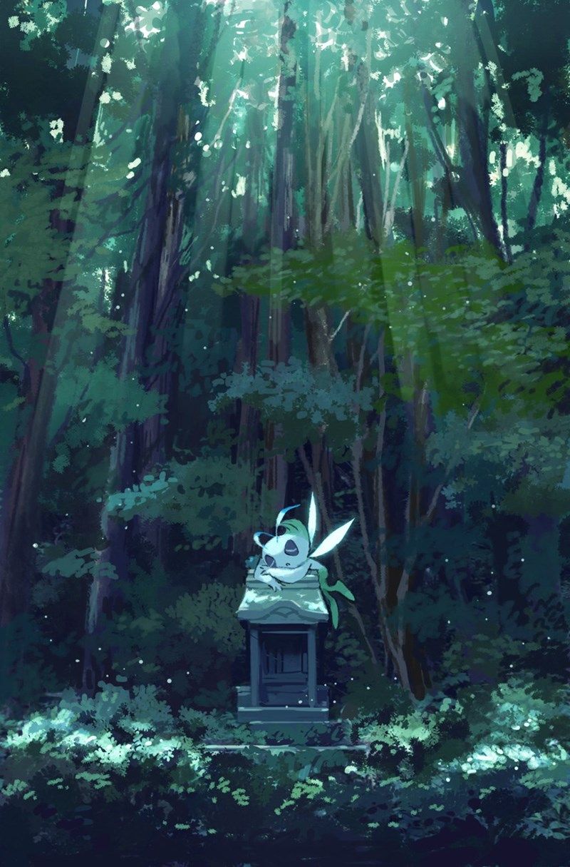 Pokémon, celebi. Cool pokemon, Pokemon, Pokemon poster