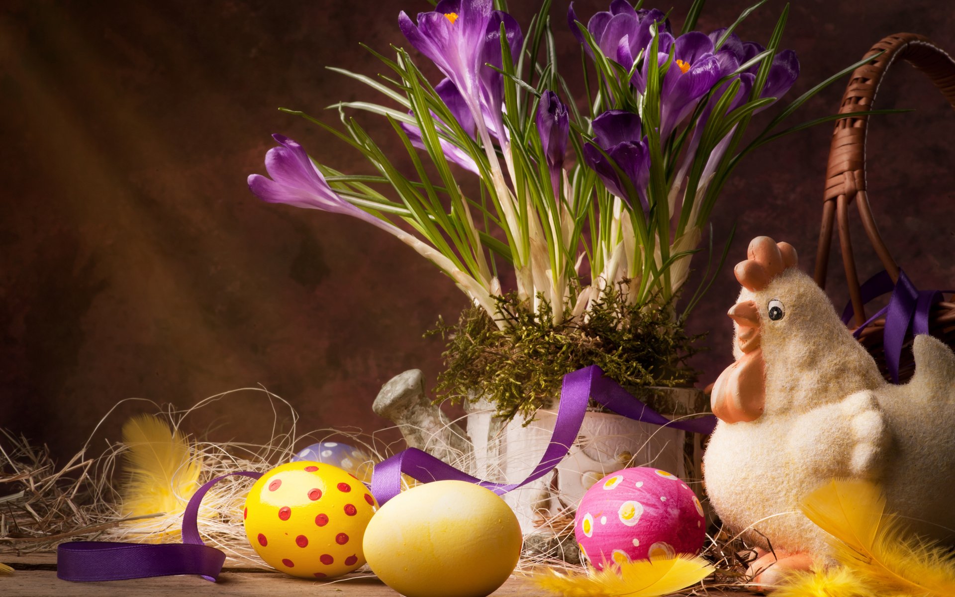 free live easter wallpaper, easter, still life, easter bunny, still life photography, purple