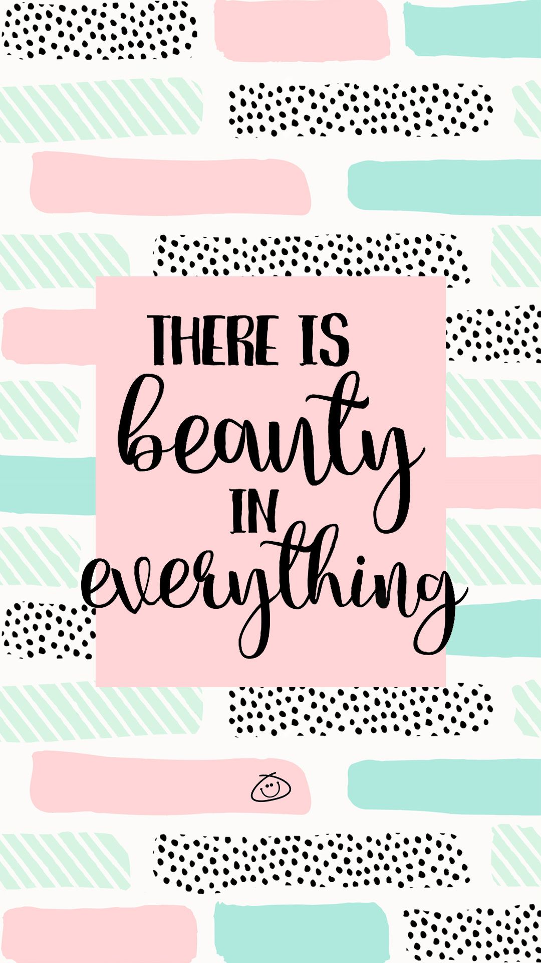 Cute Quote Colorful Wallpaper