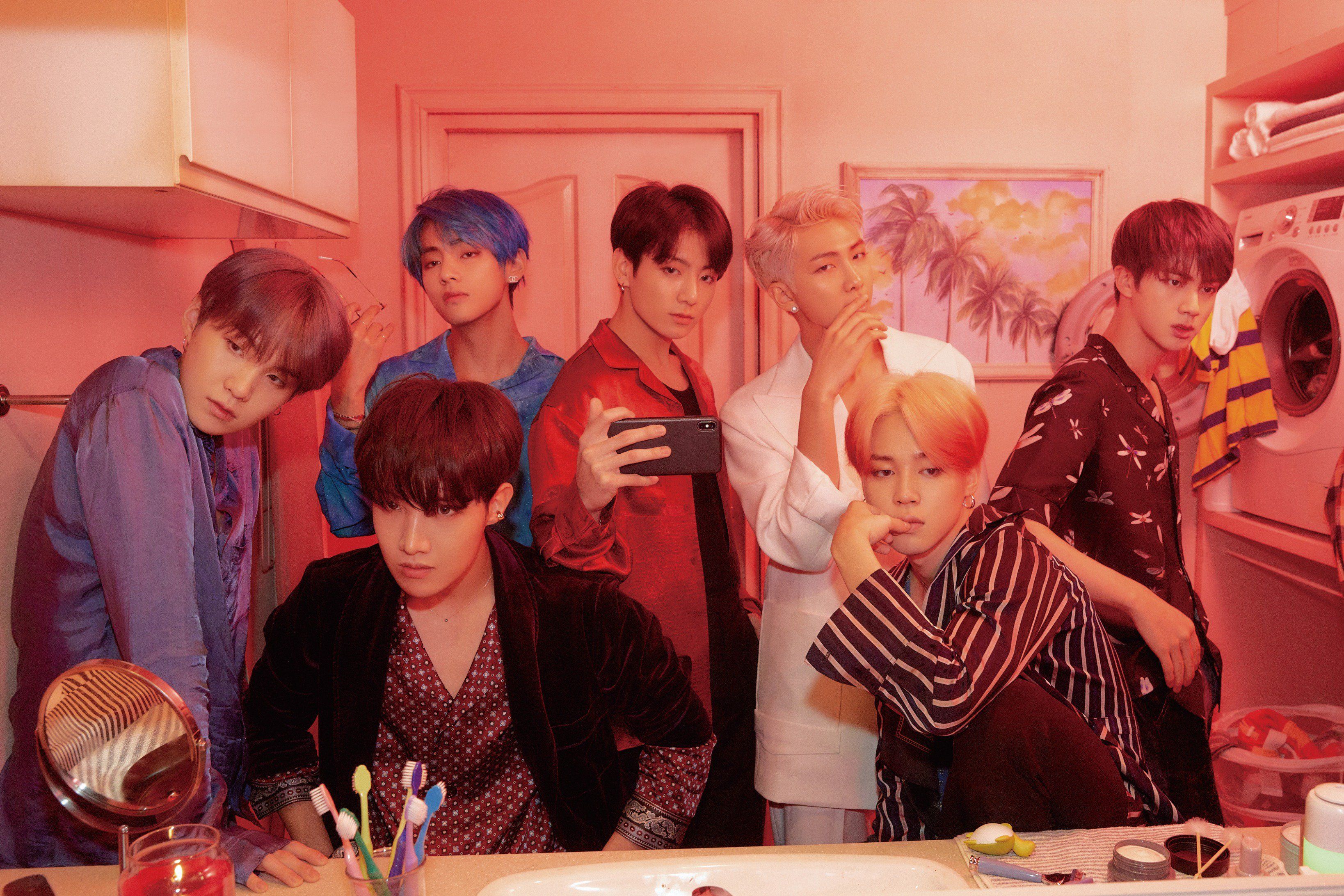 BTS Map of the Soul Persona Desktop Wallpaper Free BTS Map of the Soul Persona Desktop Background