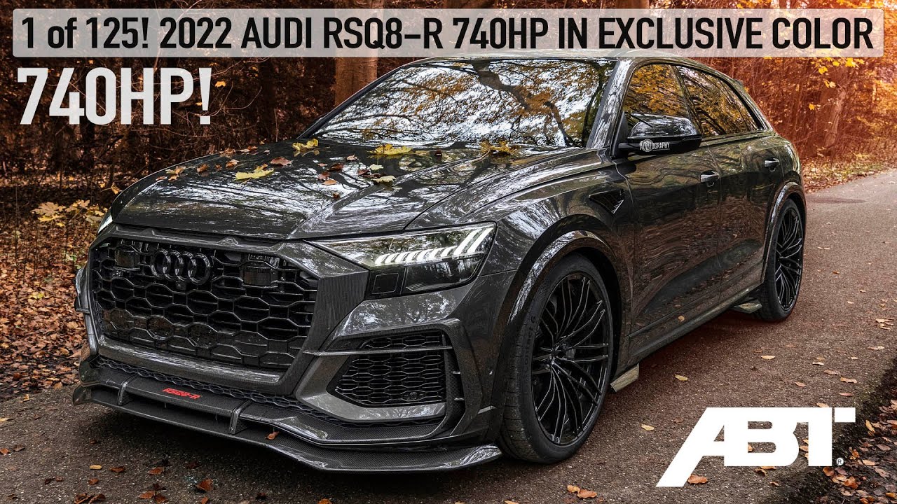 1of125! 2022 AUDI RSQ8 R 740HP In EXCLUSIVE PORSCHE COLOR WONDERLAND BEAST IN DETAL