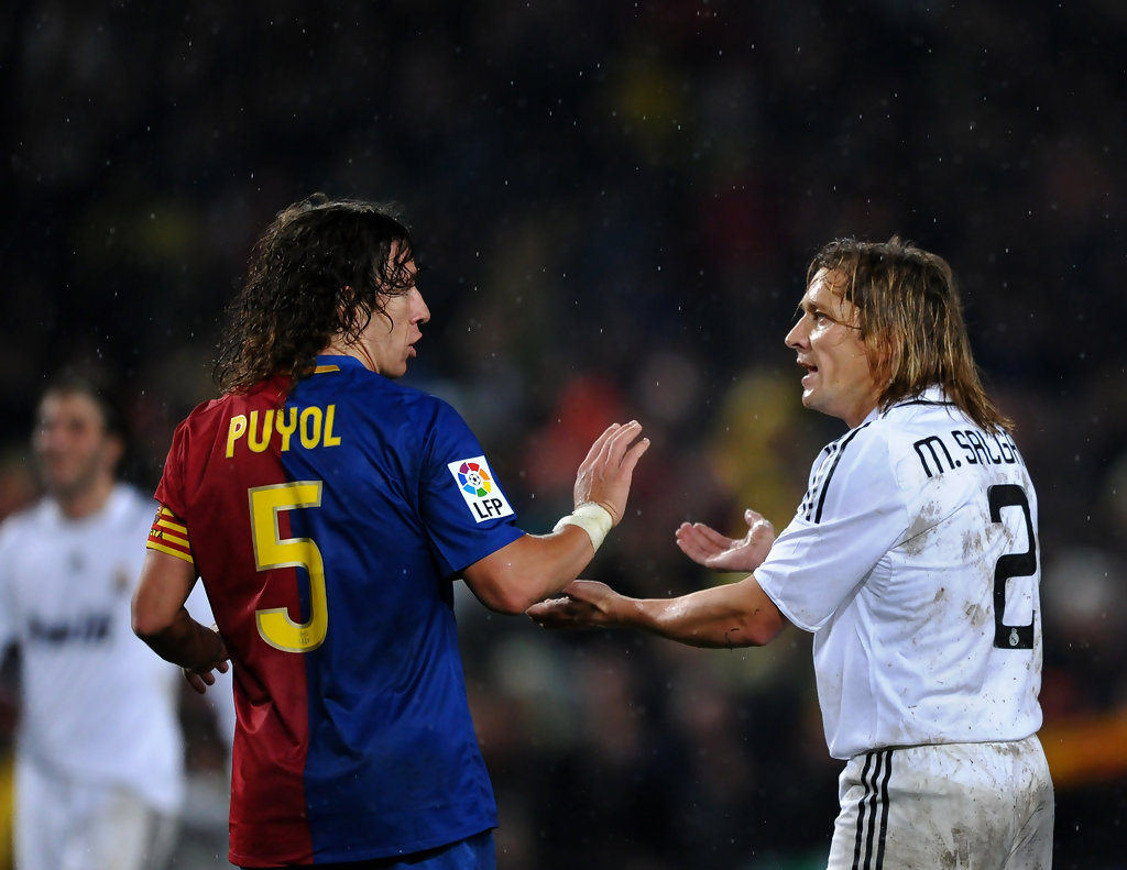 Michel Salgado, Pierluigi Collina Salgado Photo