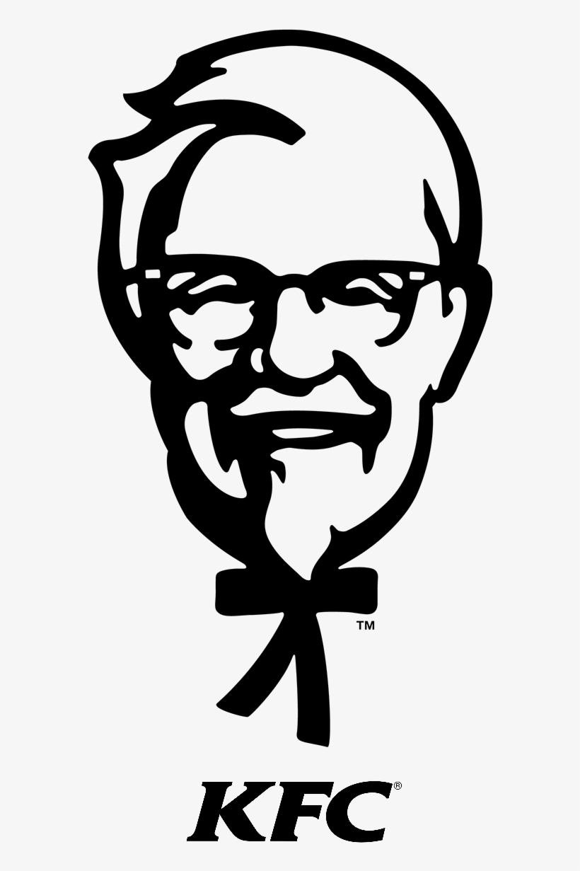 Kentucky Fried Chicken Logo Logo Black And White Transparent PNG Download