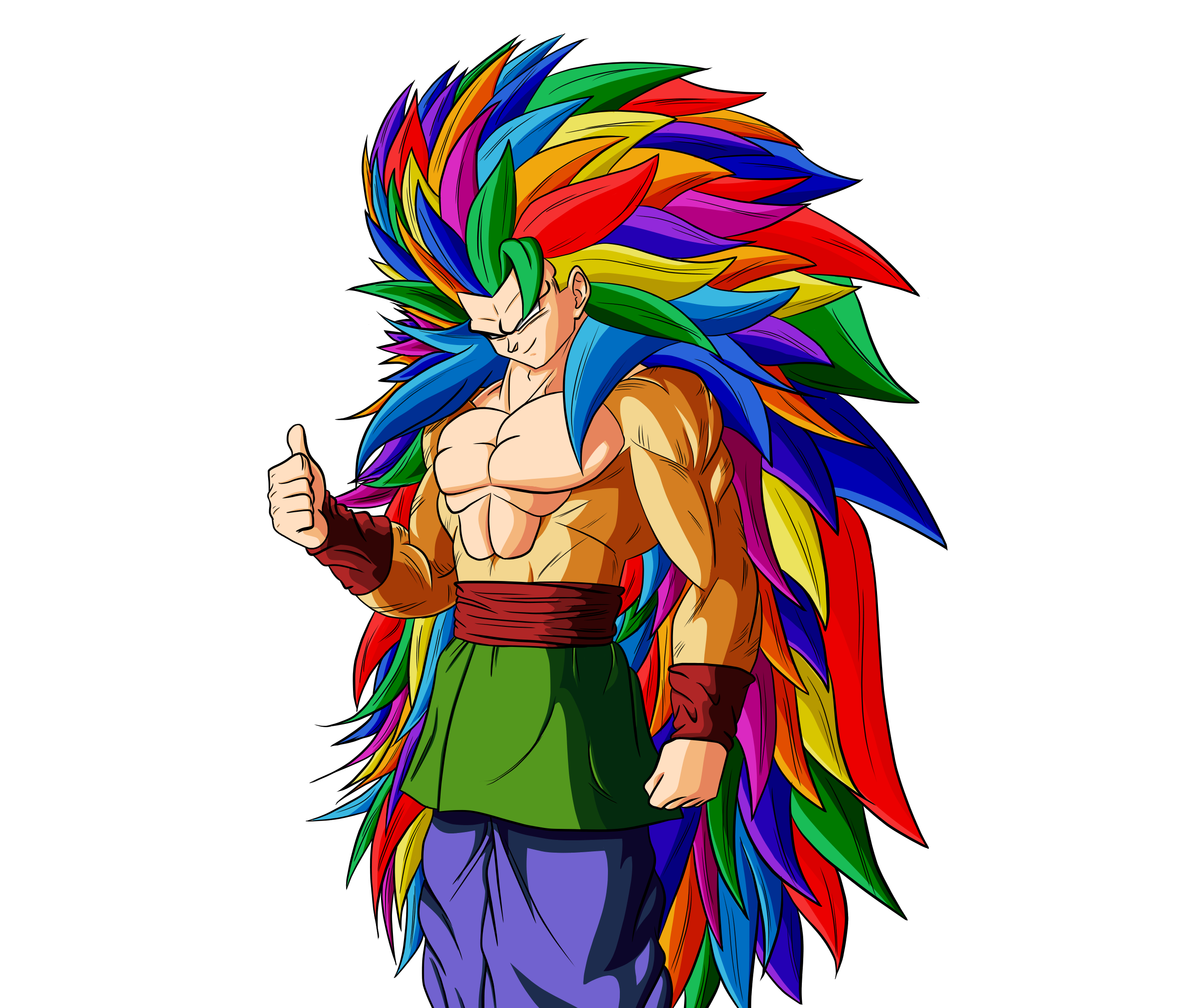 Goku Ssj rainbow. Dragon ball artwork, Dragon ball wallpaper, Goku