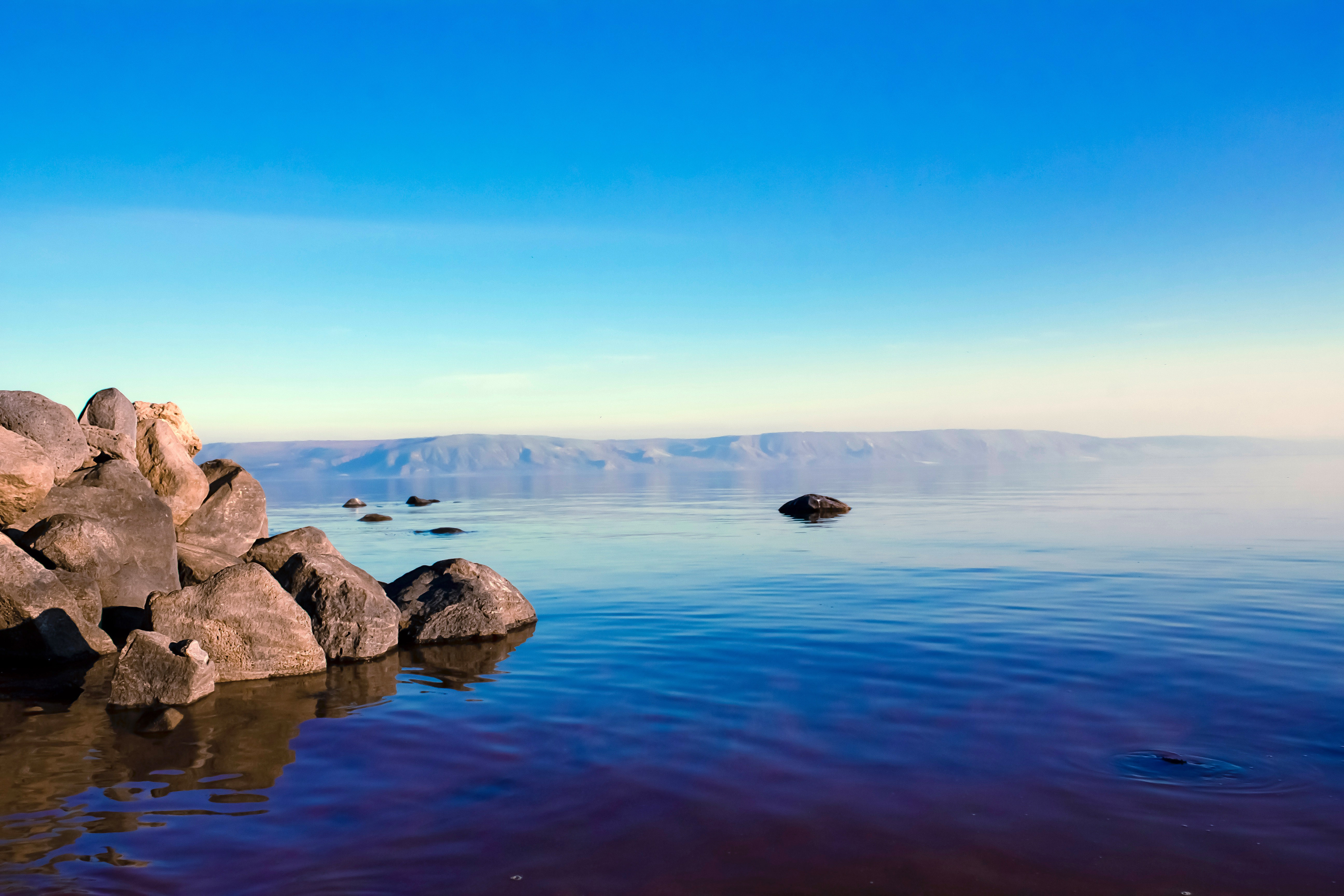 Free photo: Sea of Galilee, Israel, Landscape, Sea