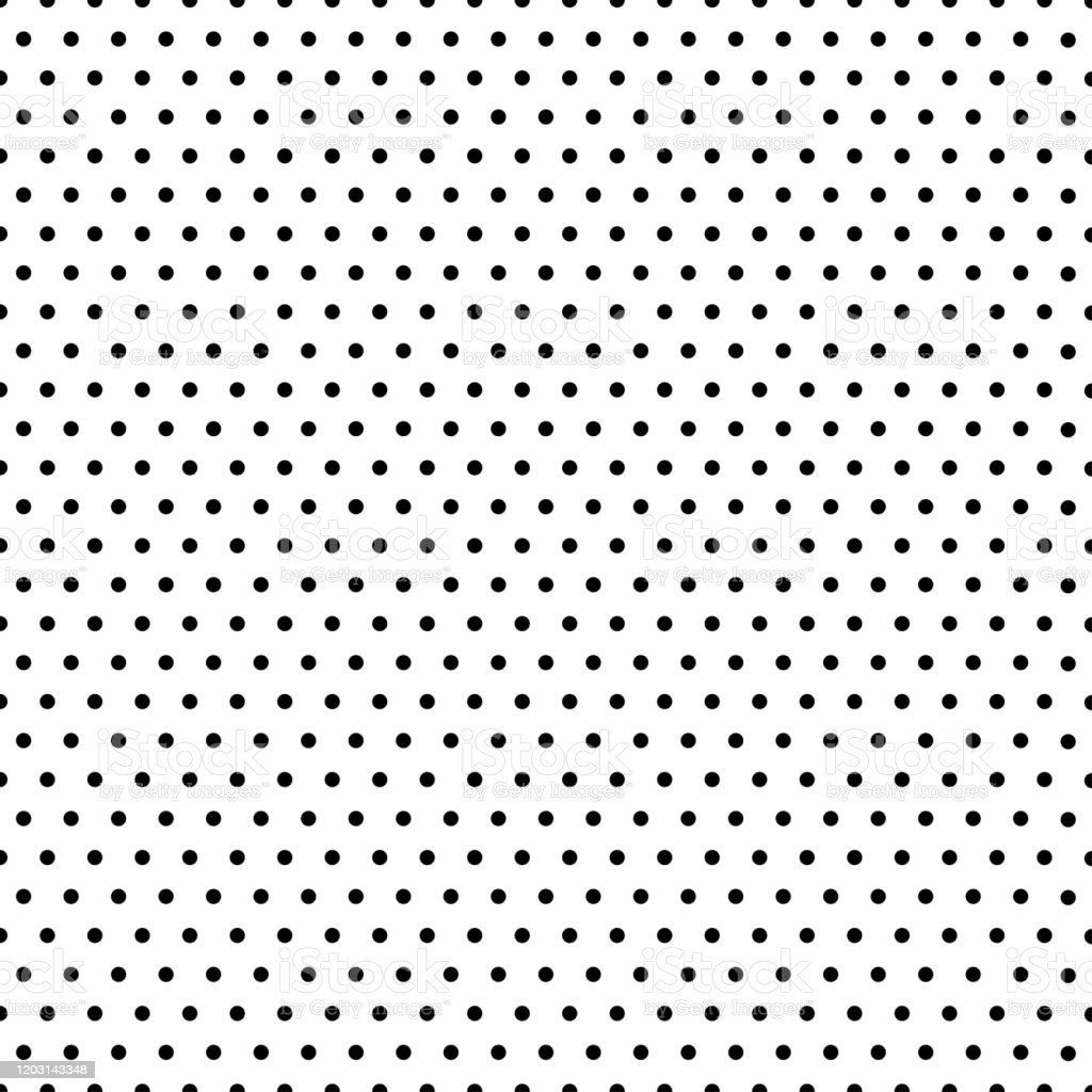 Pattern With Dots Black And White Background Design Element For Wallpaper Wedding Invitations Greeting Card Scrapbooking Etc Vector Illustration Eps 10 Stock Illustration Image Now
