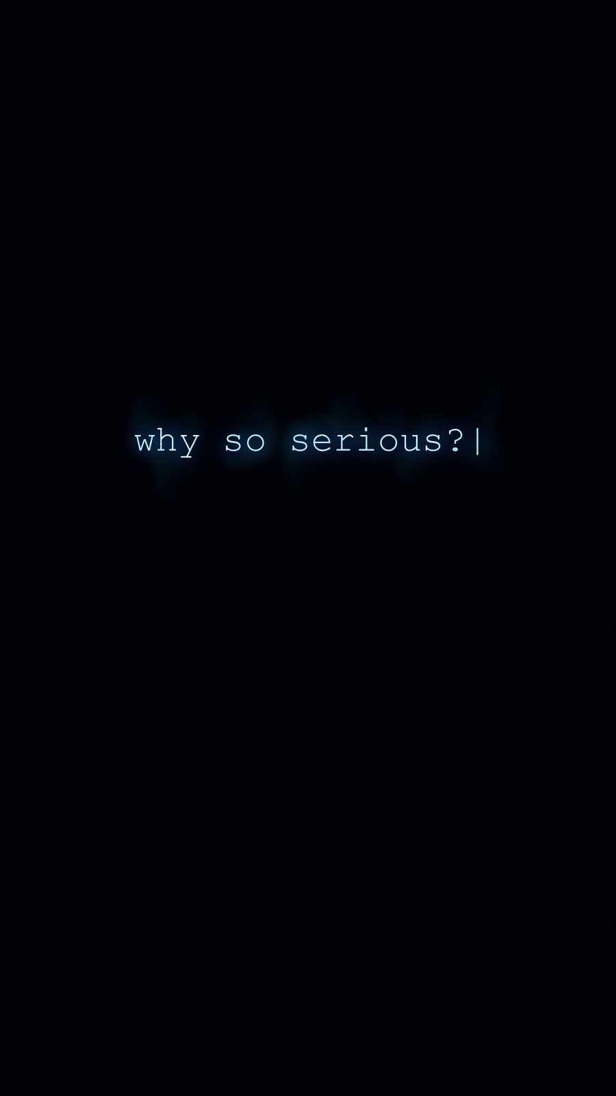 Why So Serious Wallpaper, iPhone Wallpaper