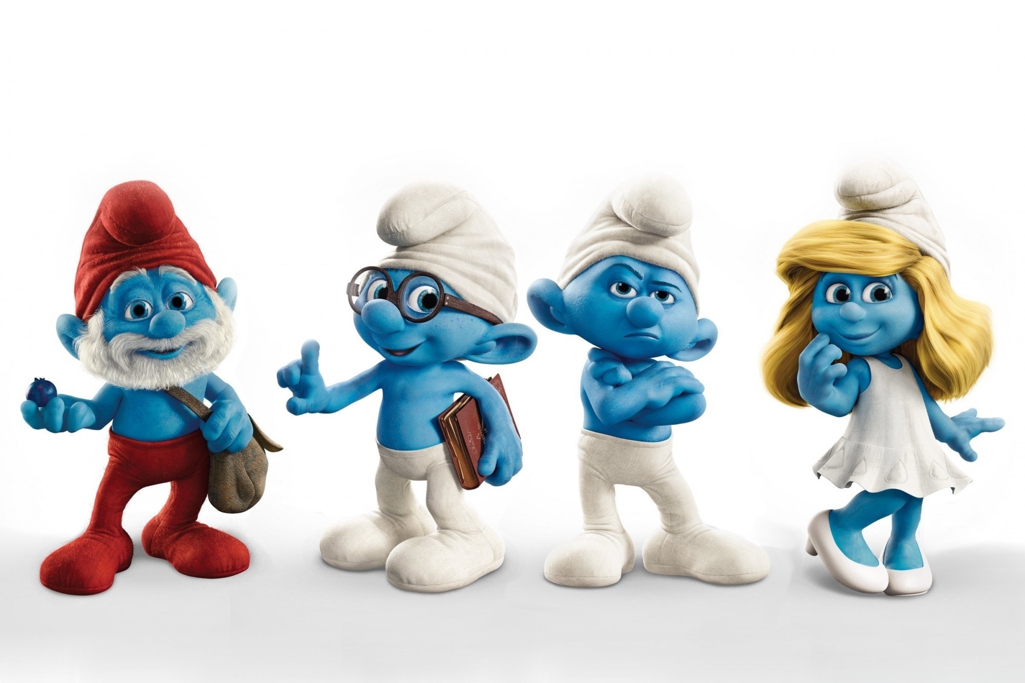 The Smurfs Characters Ultra HD Desktop Background Wallpaper for 4K UHD TV, Tablet