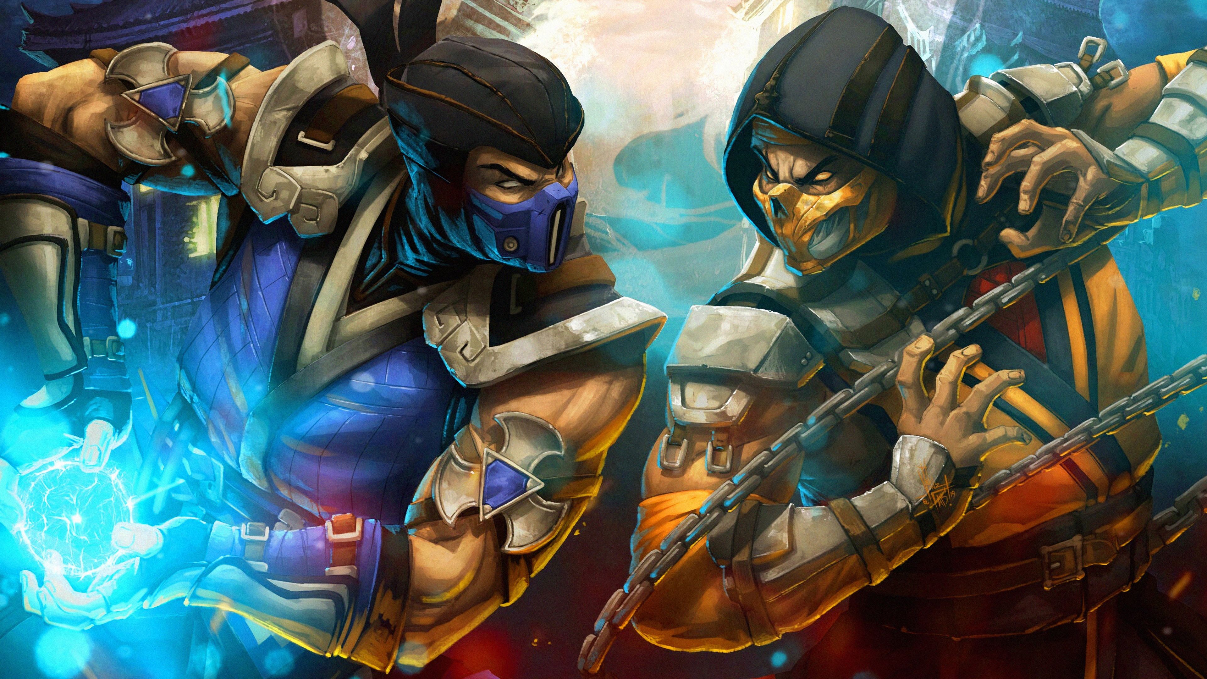Scorpion Y Sub Zero, HD Games, 4k Wallpapers, Image, Backgrounds, Photos an...