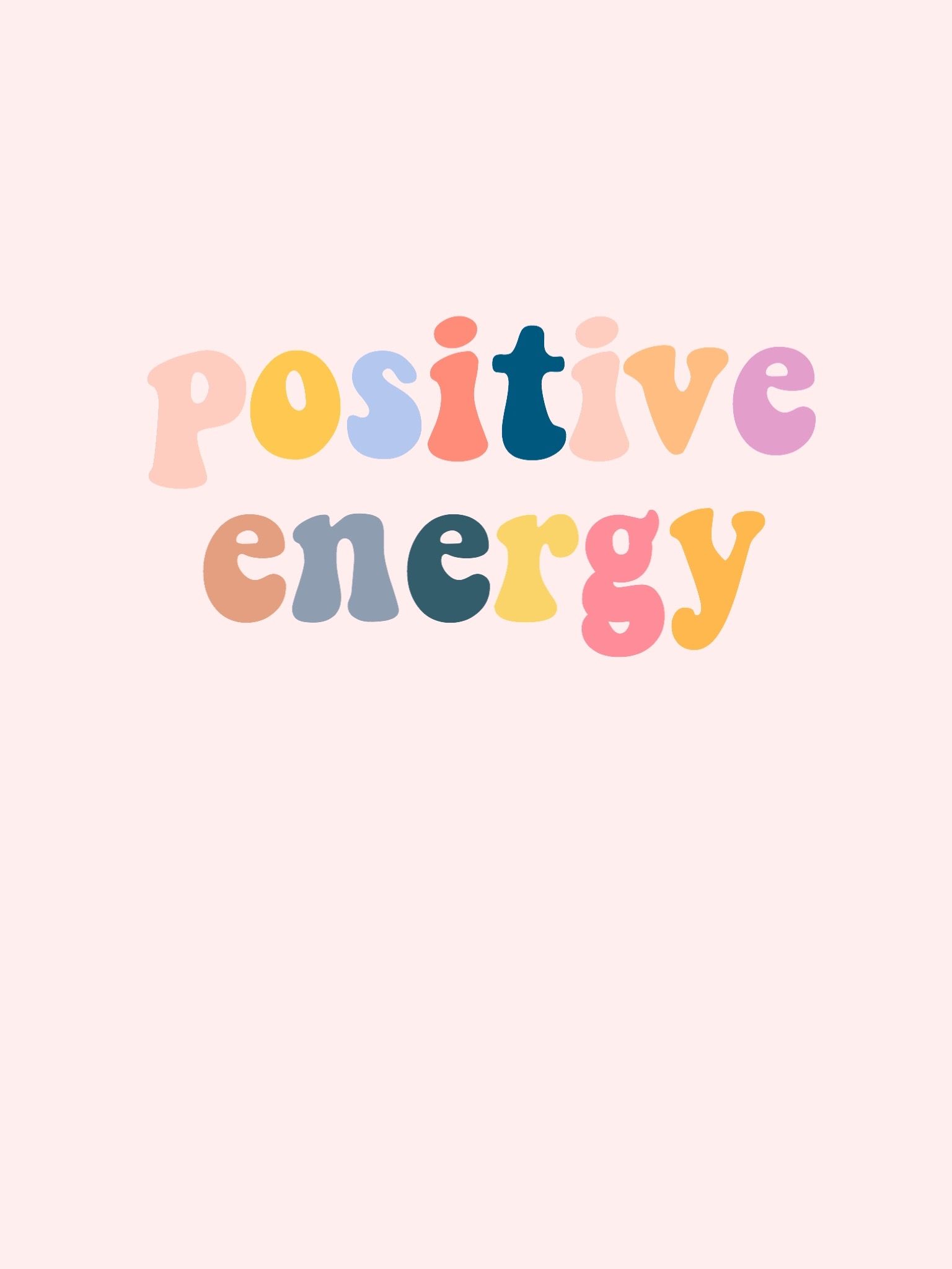 Positive Energy iPhone Wallpaper