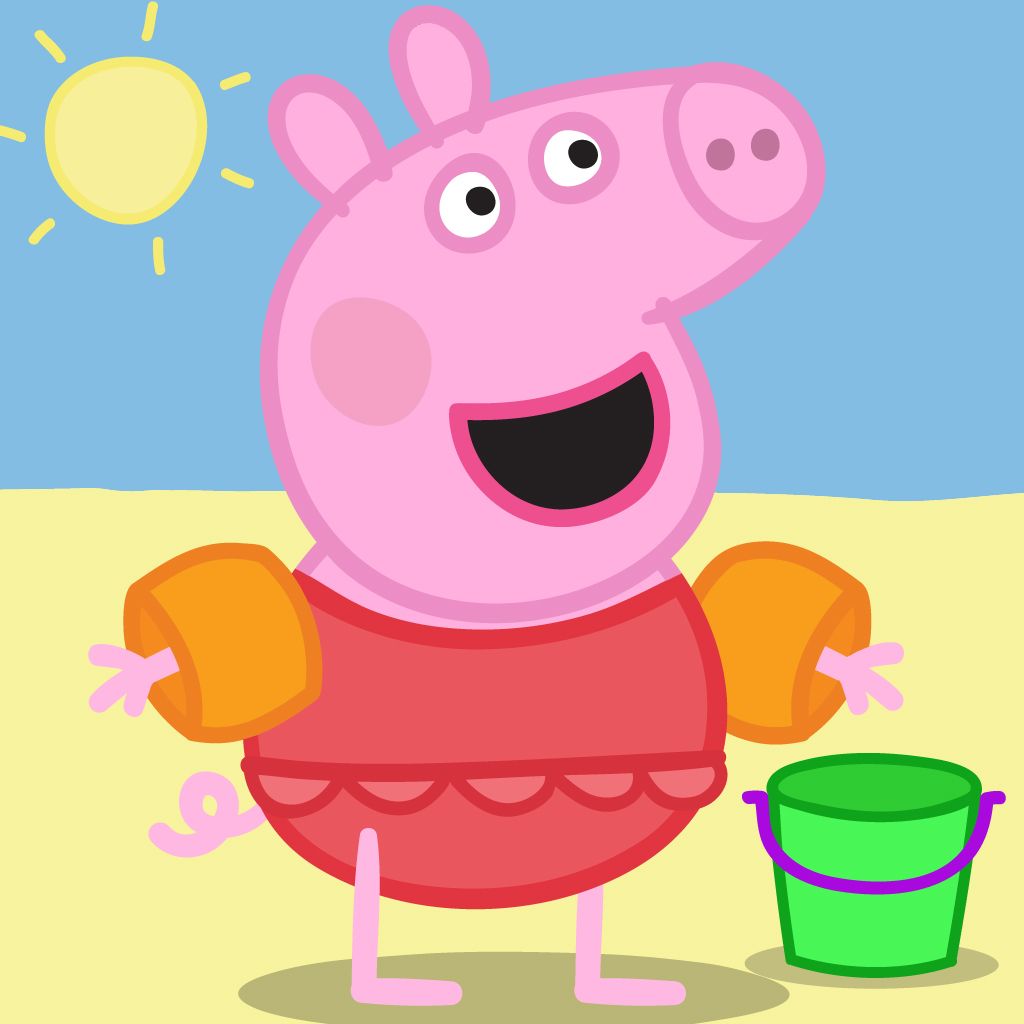 Peppa's off on Holiday out now on iTunes! :) Chat. Peppa pig wallpaper, Peppa pig stickers, Peppa pig holiday